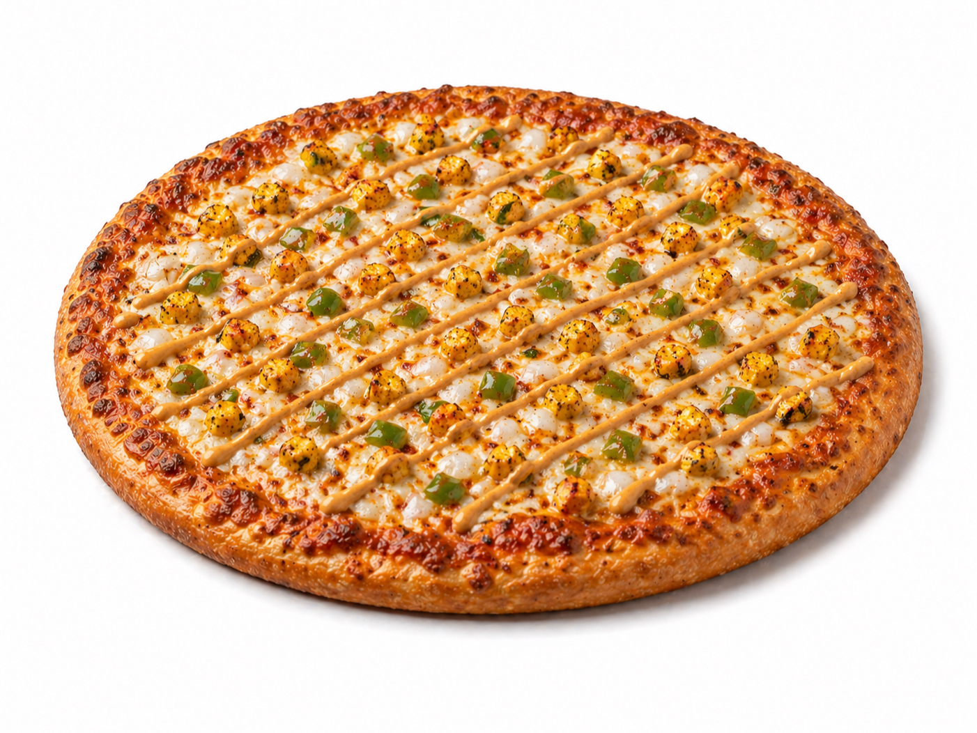 Tandoori Pizza.