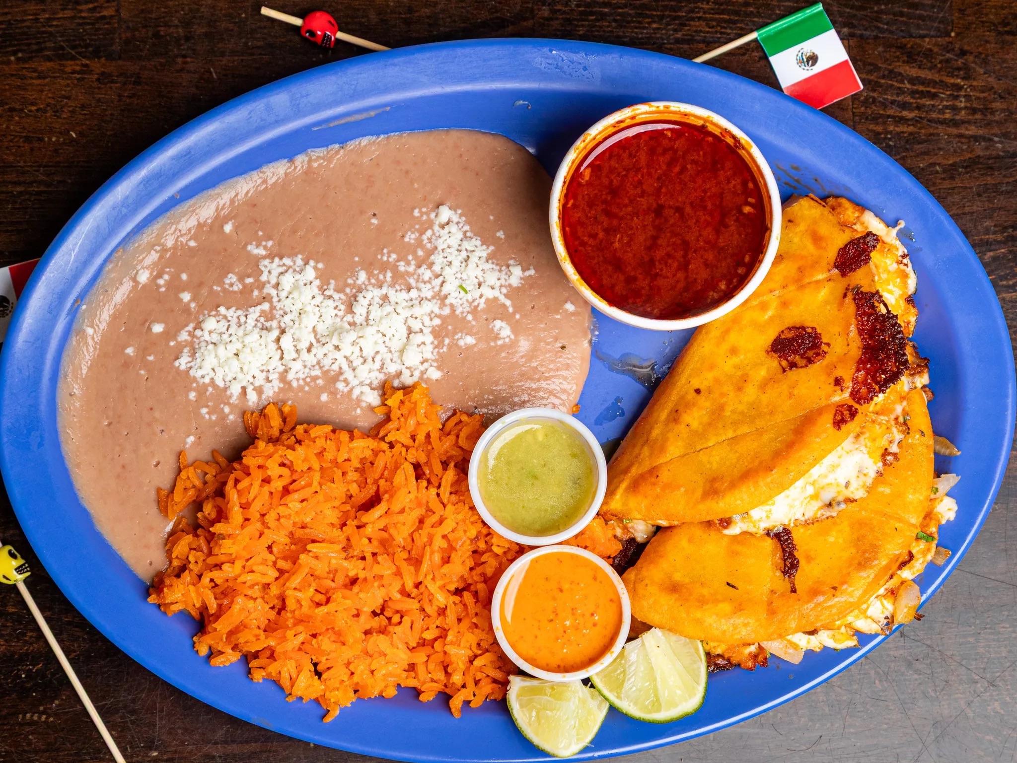 Lunch at Our Mexican Restaurant