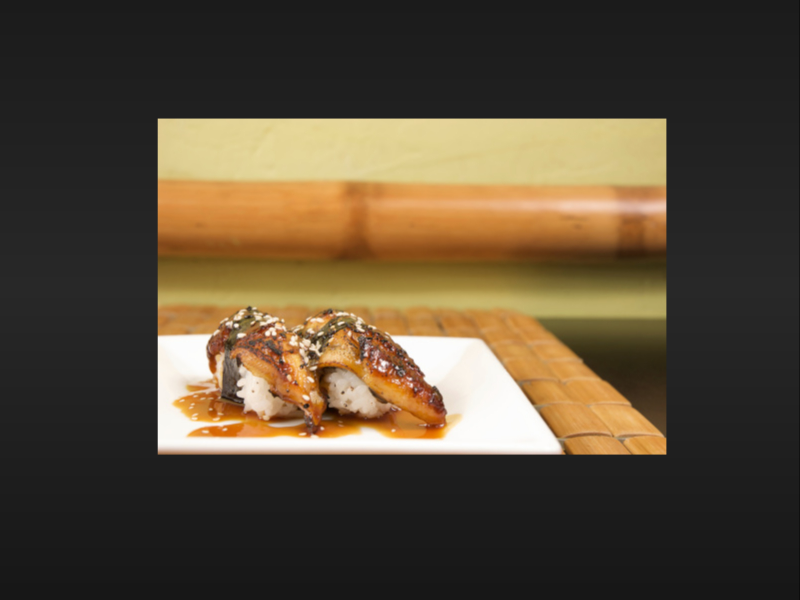 79/Unagi Two Pice. (Eel)