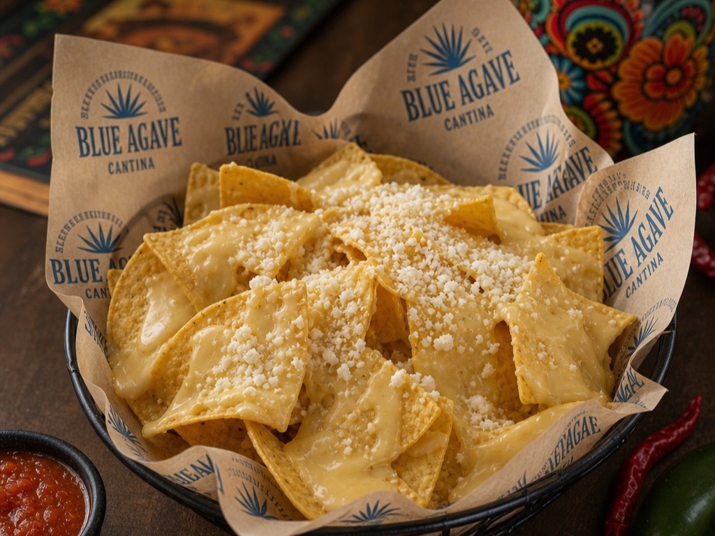 Cheese Nachos.