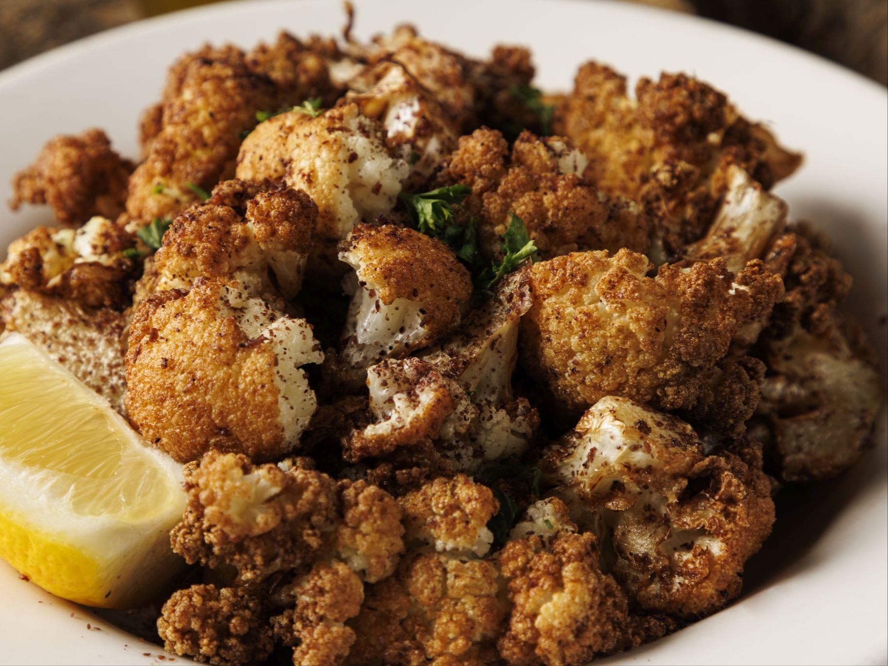 Fried Cauliflower.