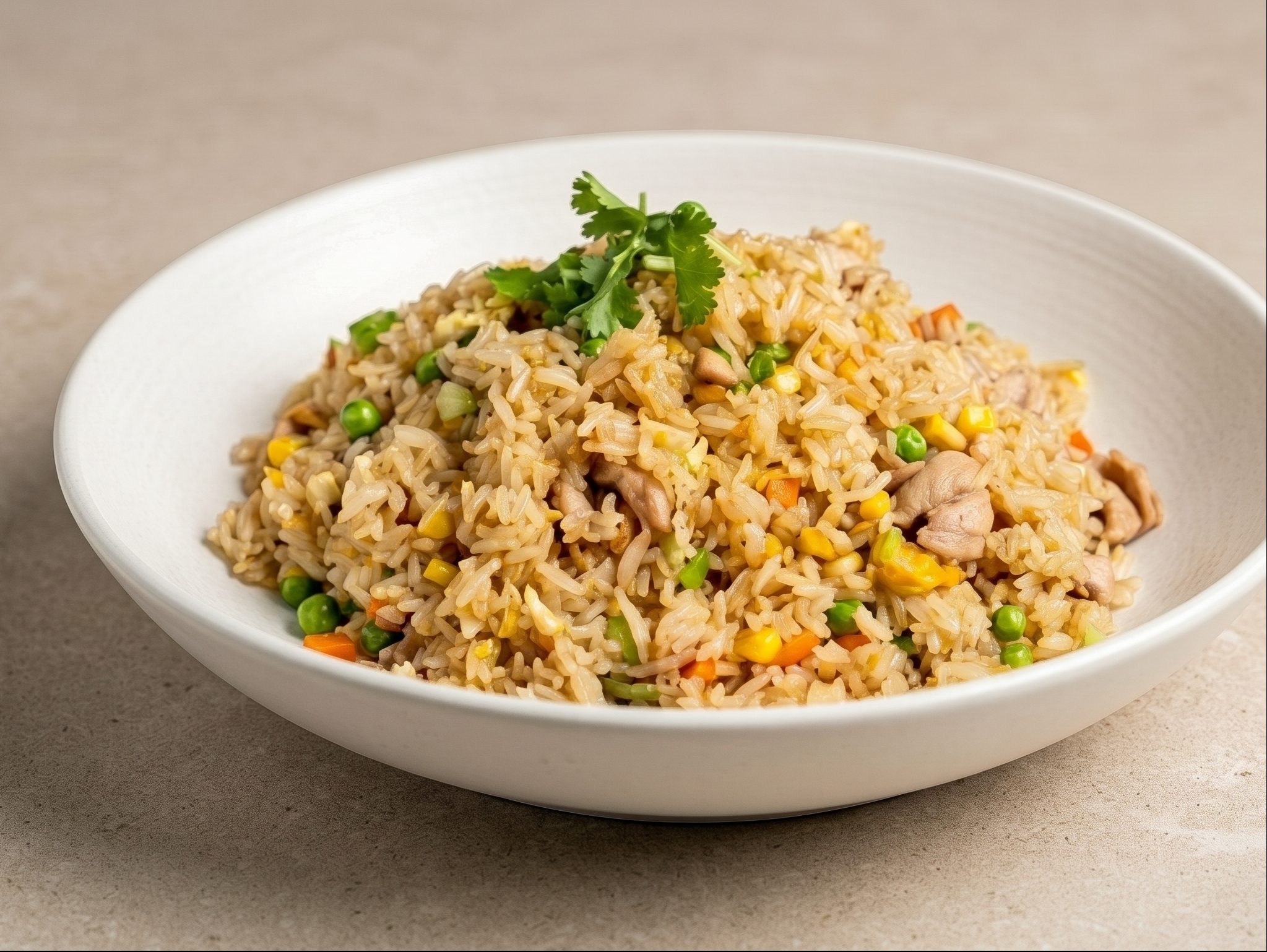 L - Chicken Fried Rice.