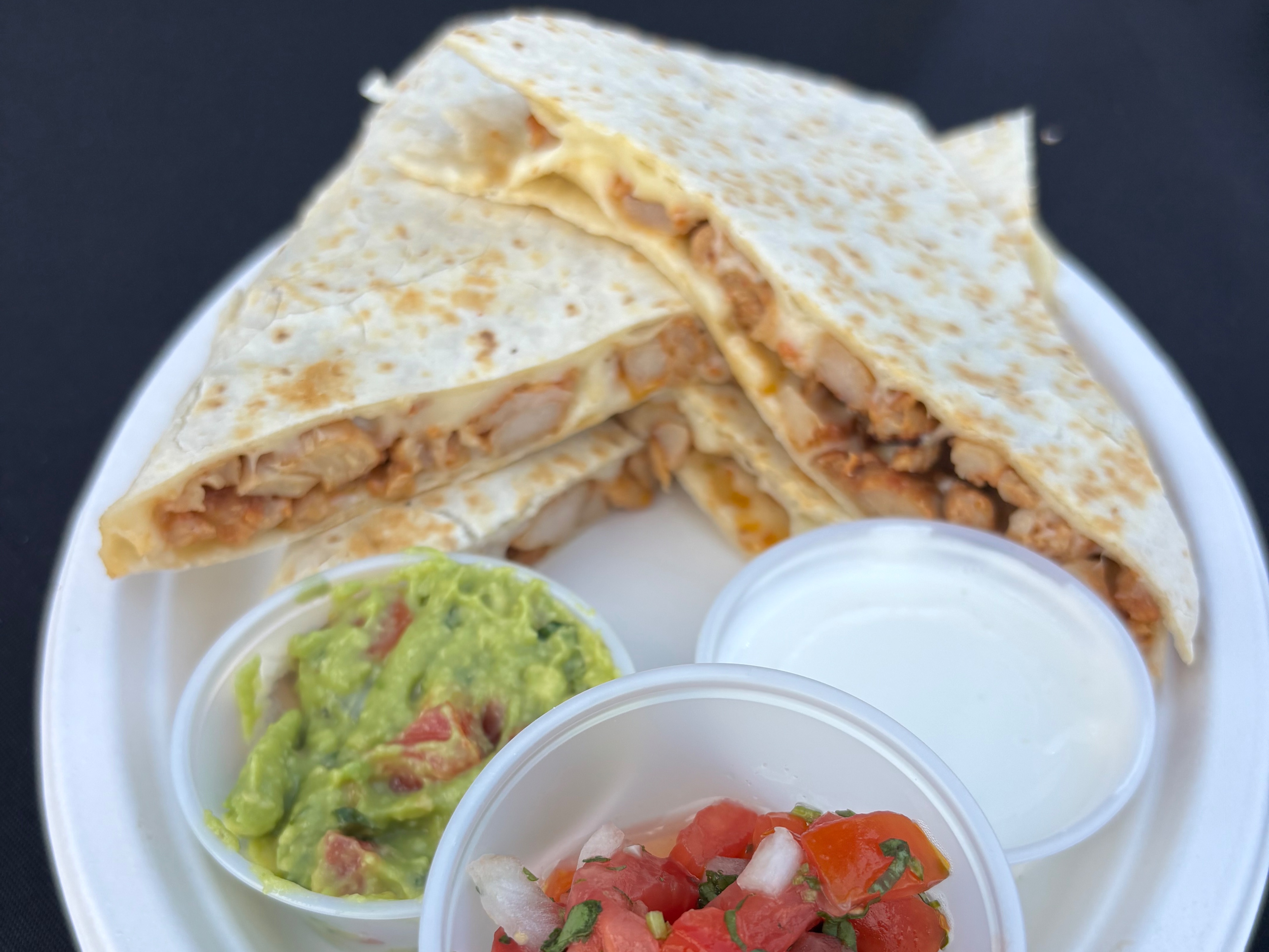 Chicken Quesadilla.