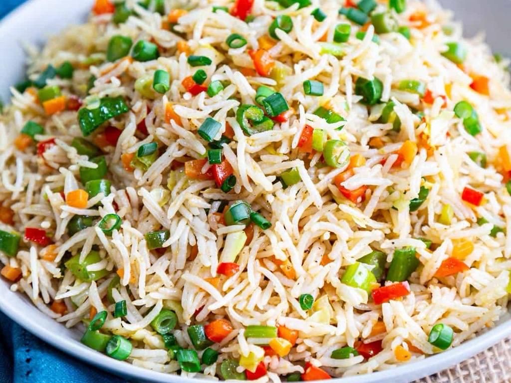 Vegetable Fried Rice (DF,NF,GF,V)