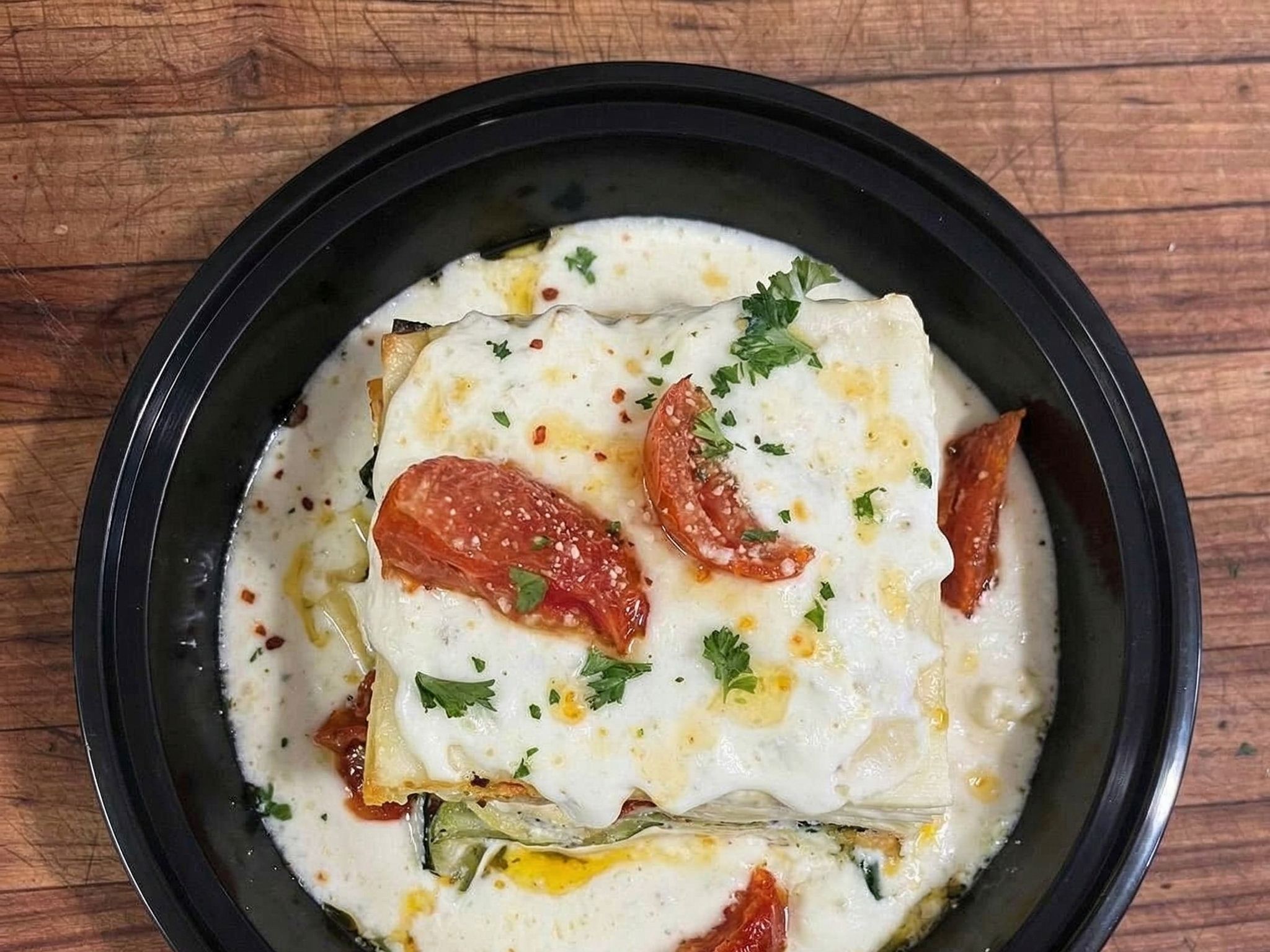Vegetarian Lasagna-O