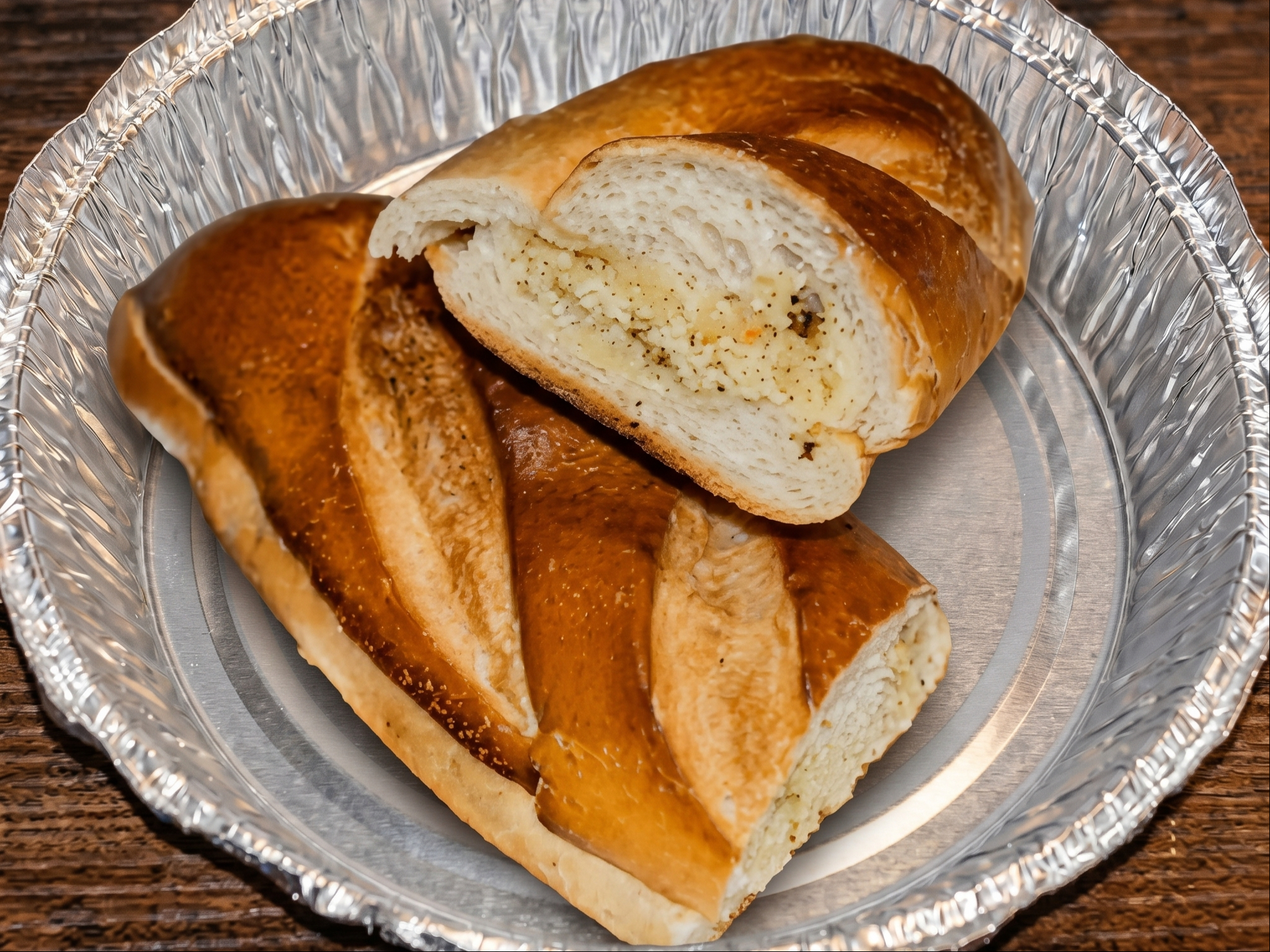 Garlic Bread w/Melted Mozzarella