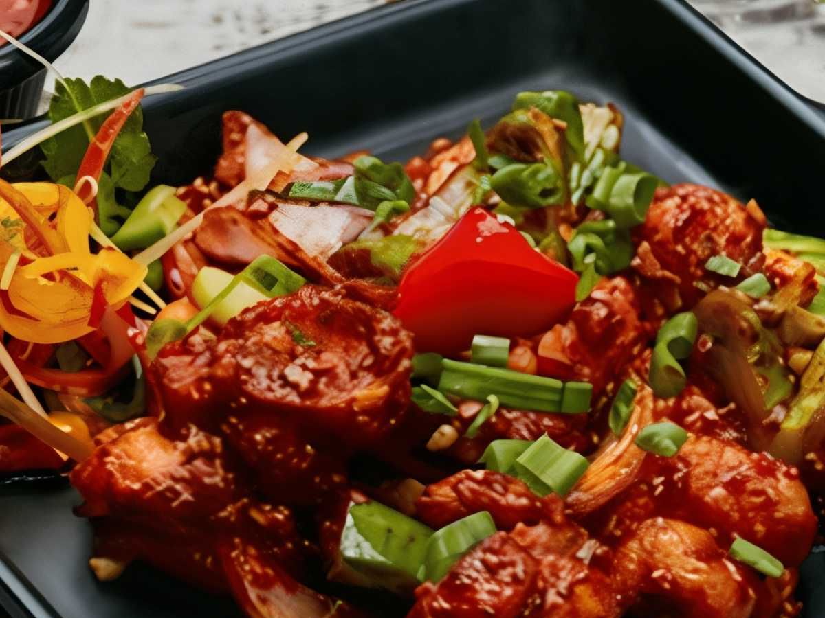 Chilli Prawns.