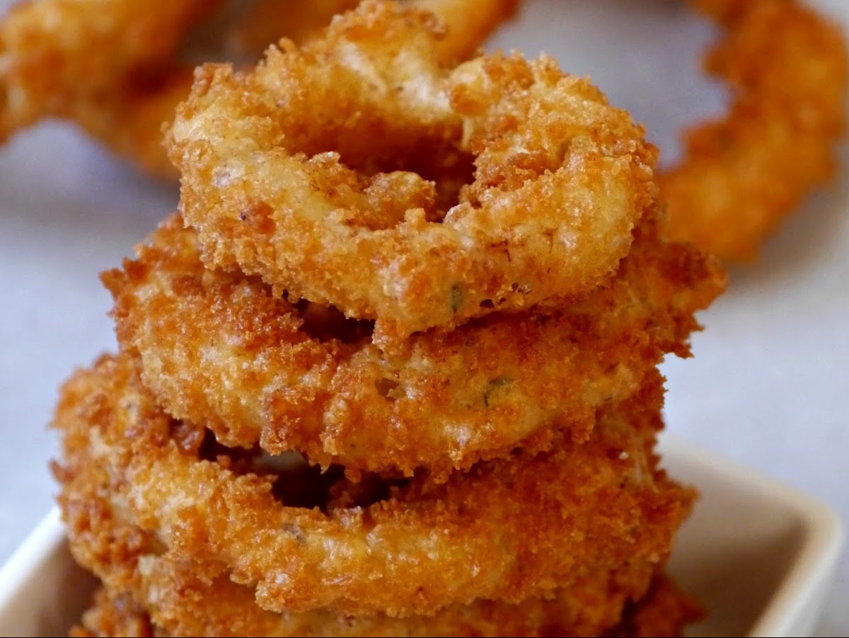 Gourmet Onion Rings (Aros de Cebolla Gourmet)
