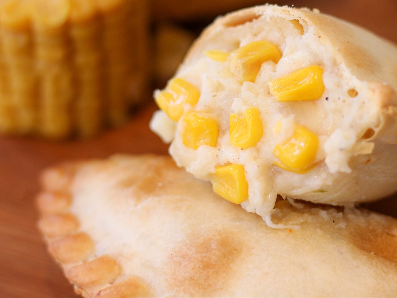 Empanada Elote & Cheese.