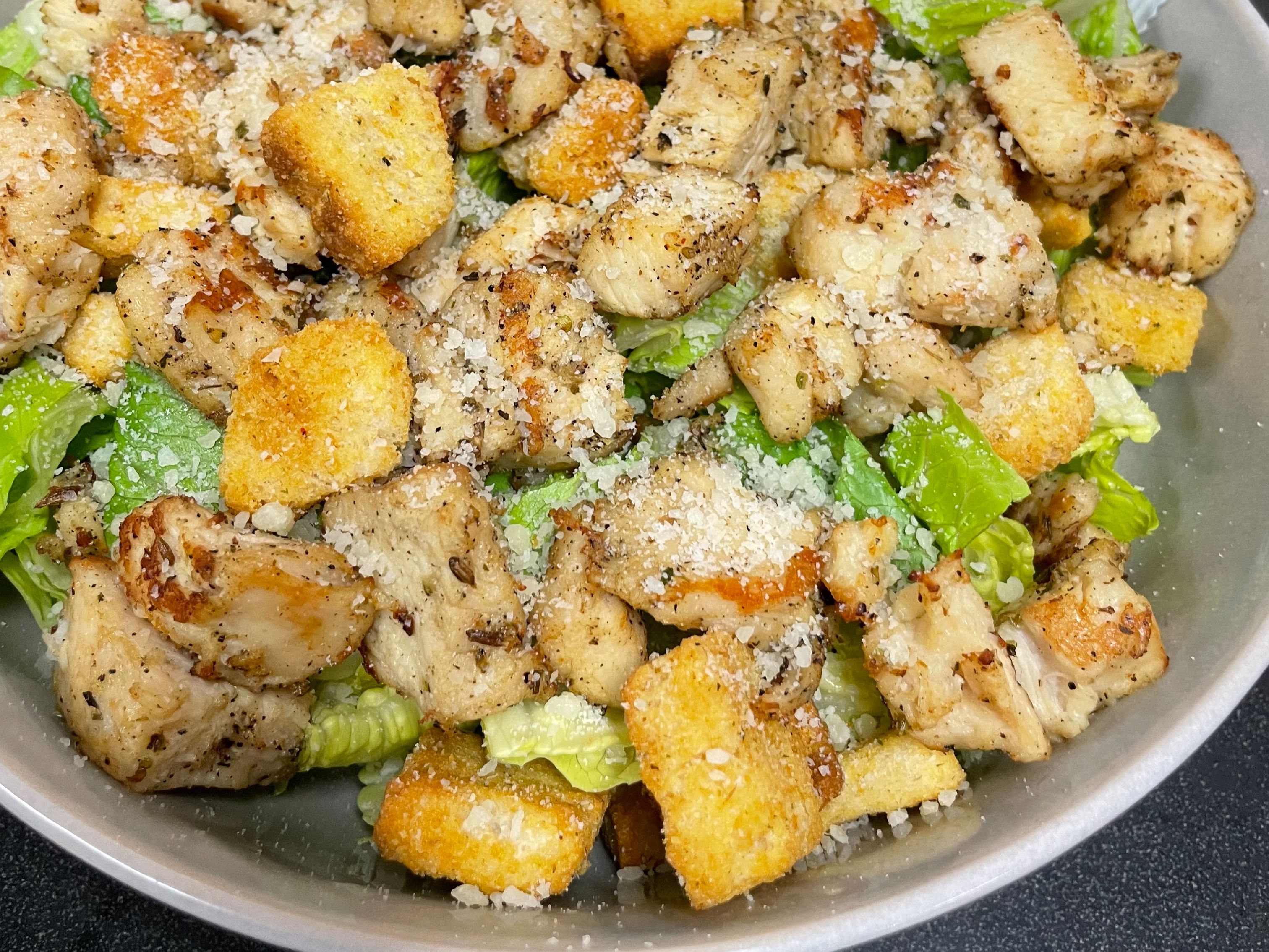 Chicken Caesar Salad.