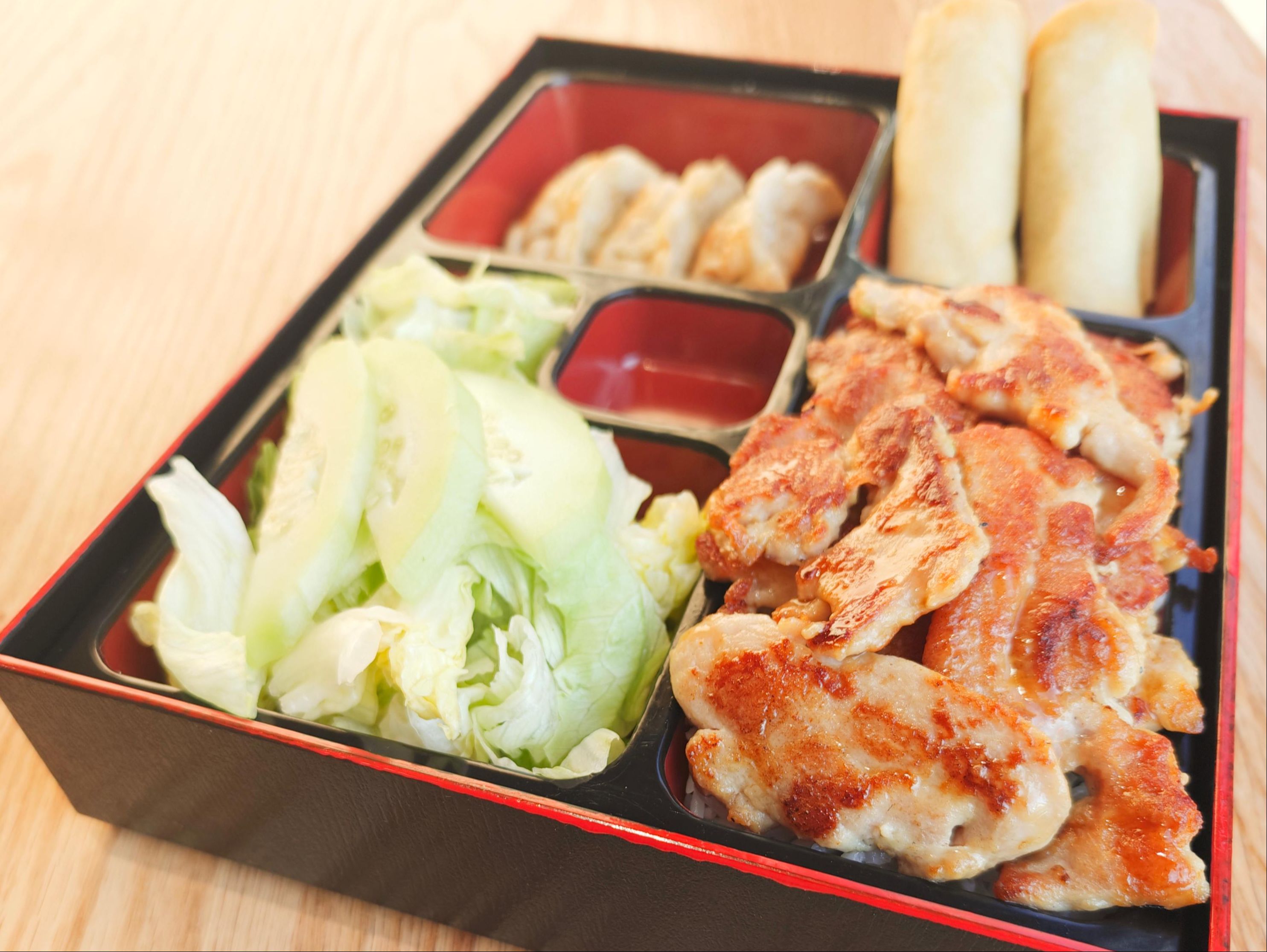 Chicken Bento.