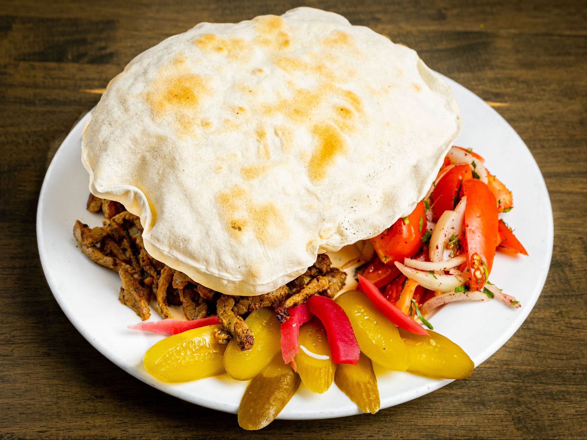 Beef Shawarma Plate.