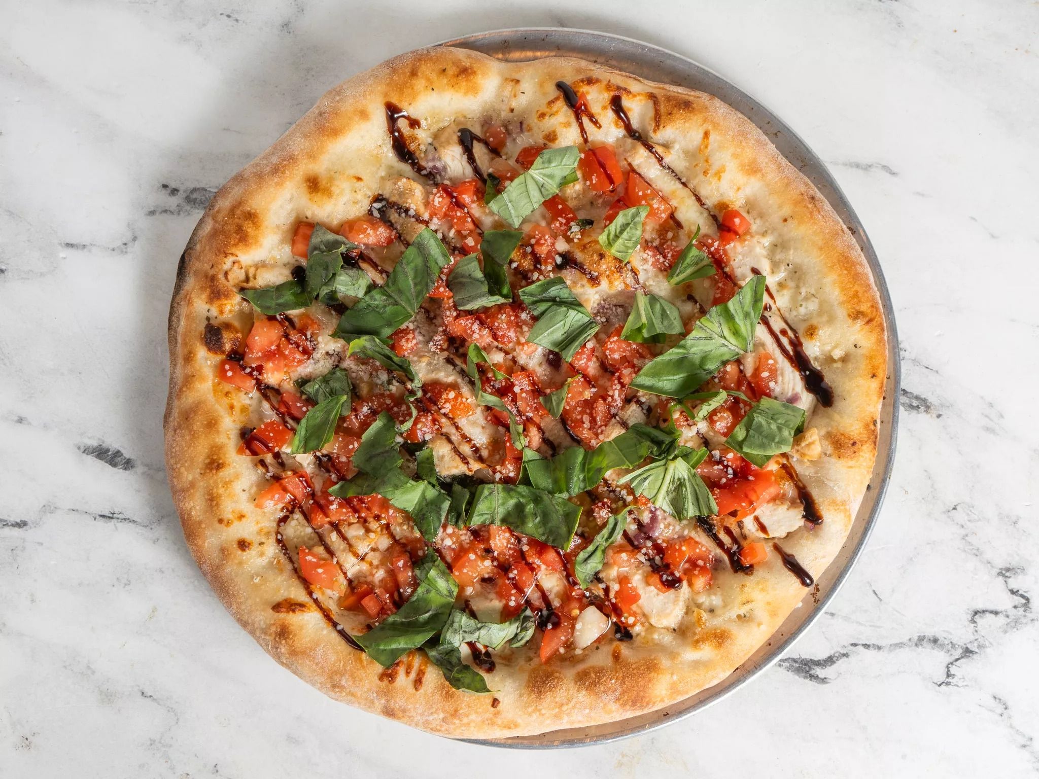 Bruschetta Pizza.