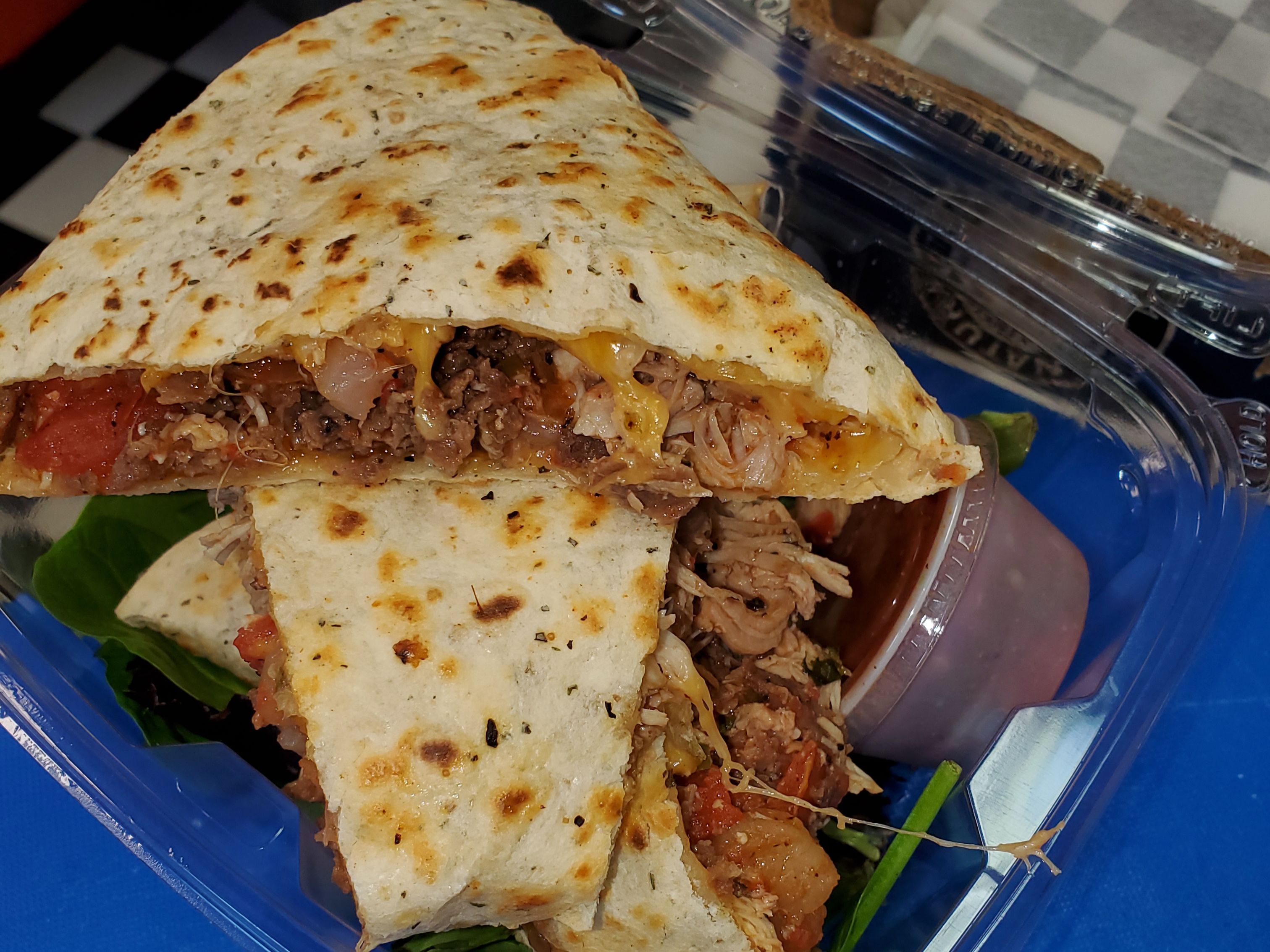 Steak Quesadilla.