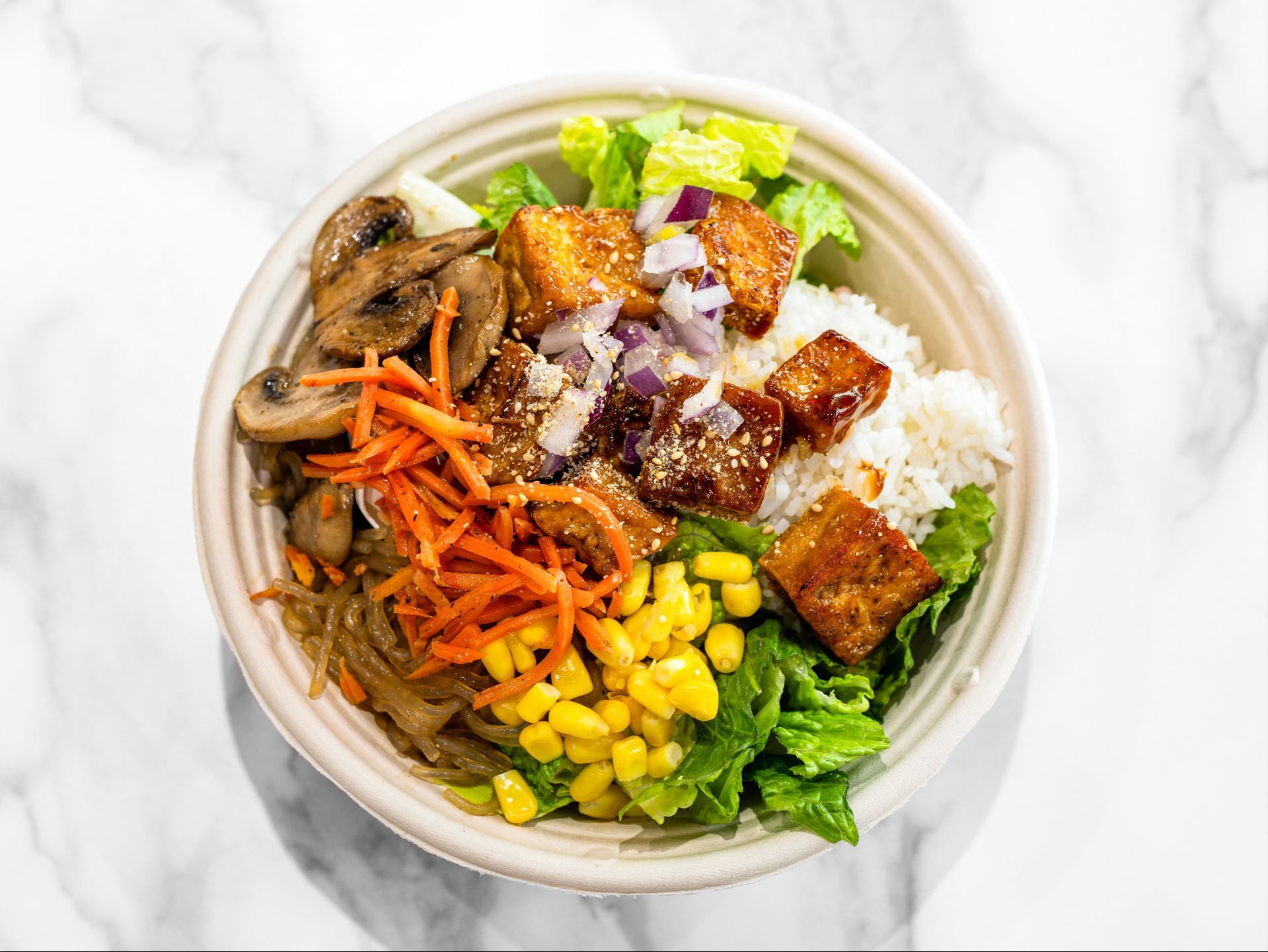 Tofu Bowl.