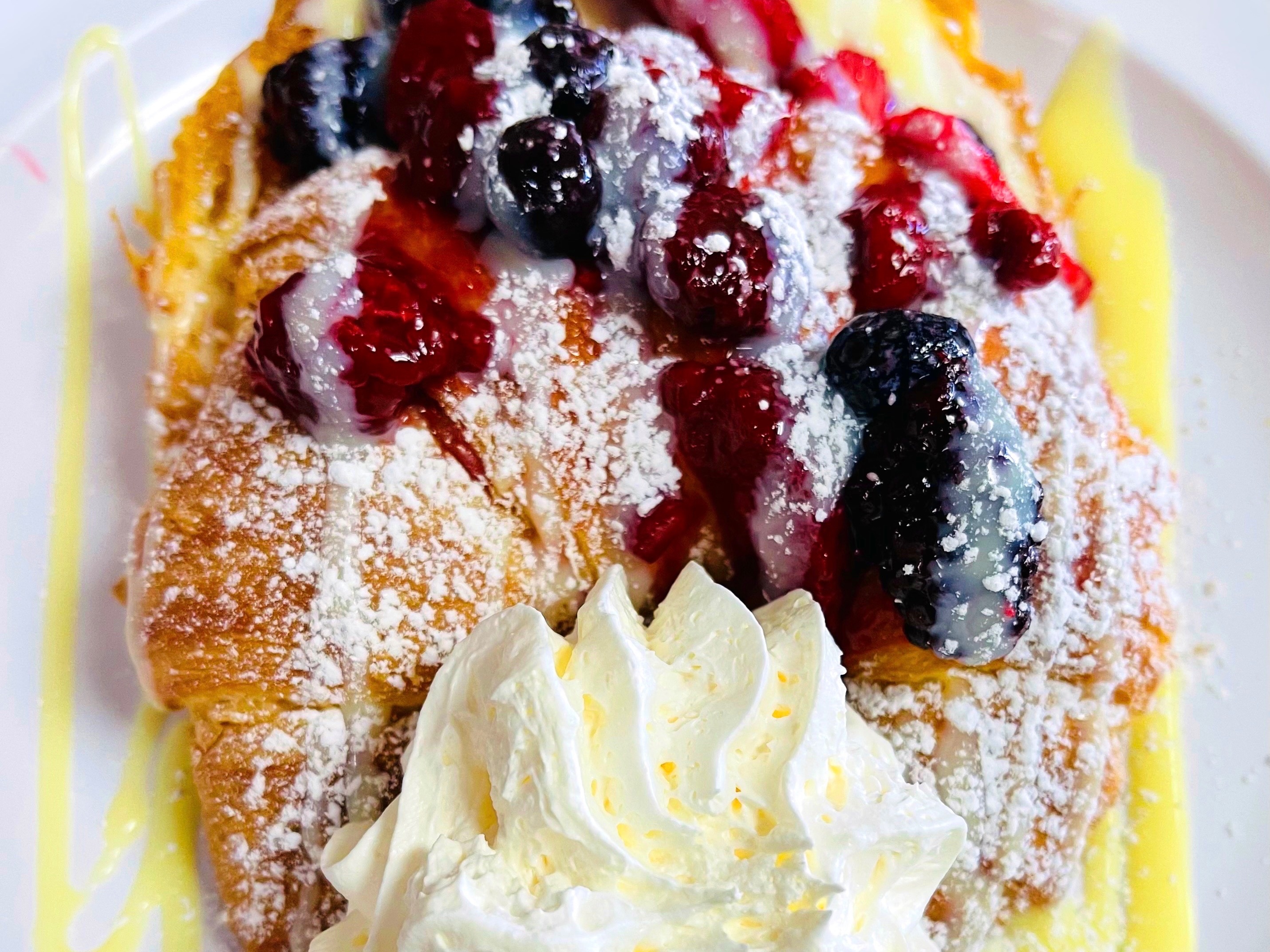 Mixed Berries Croissant.