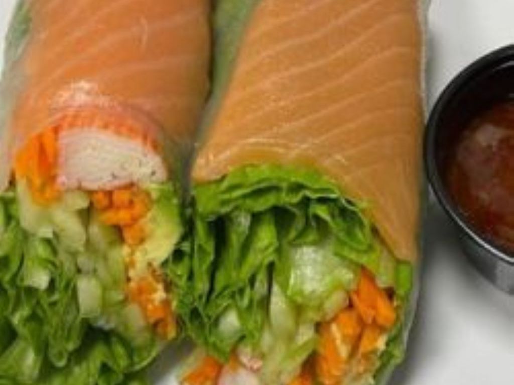 Salmon Salad Wrap