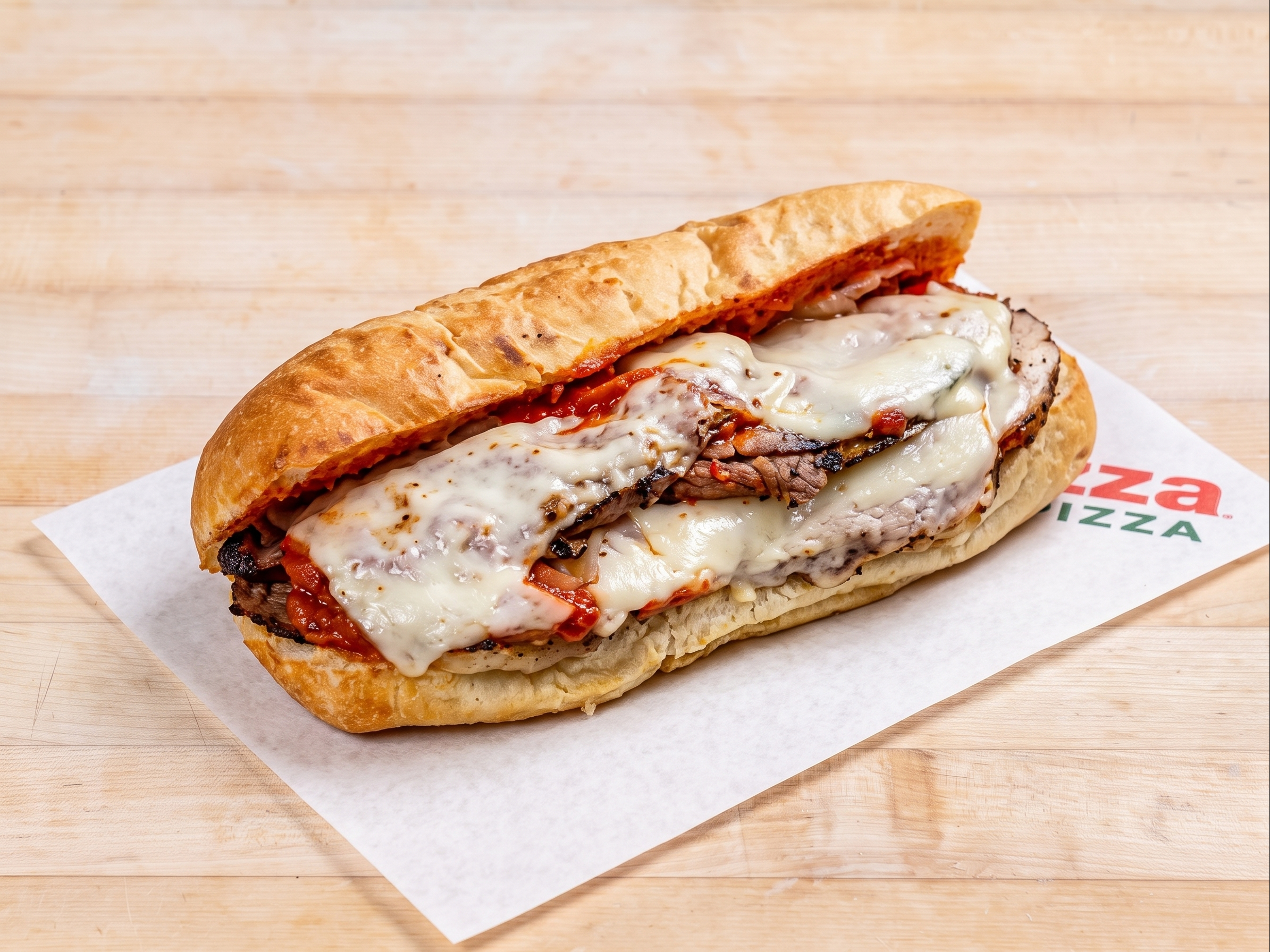 Eggplant Parmigiana Sub.