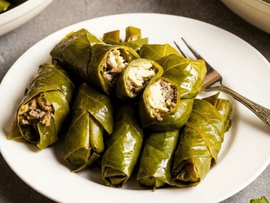 Dolmades.
