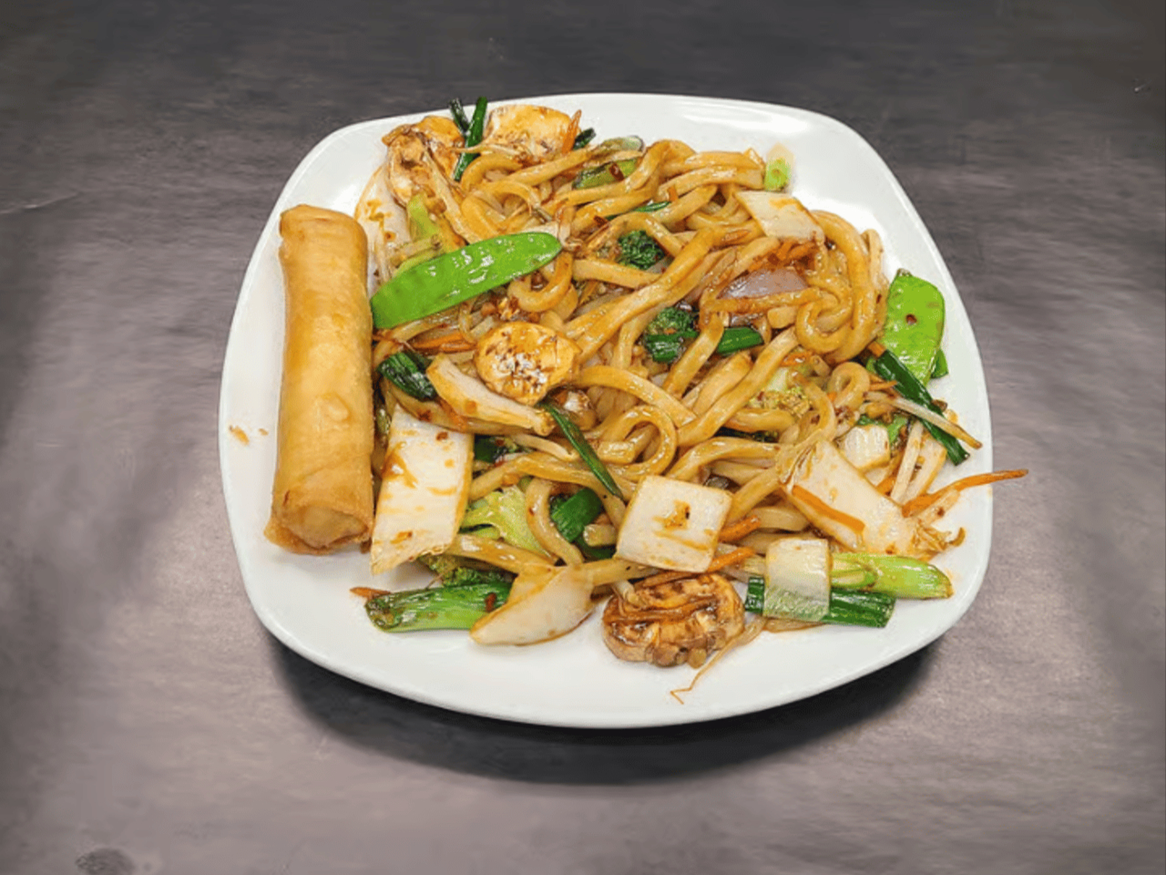 L-Pork Mandarin Noodles.