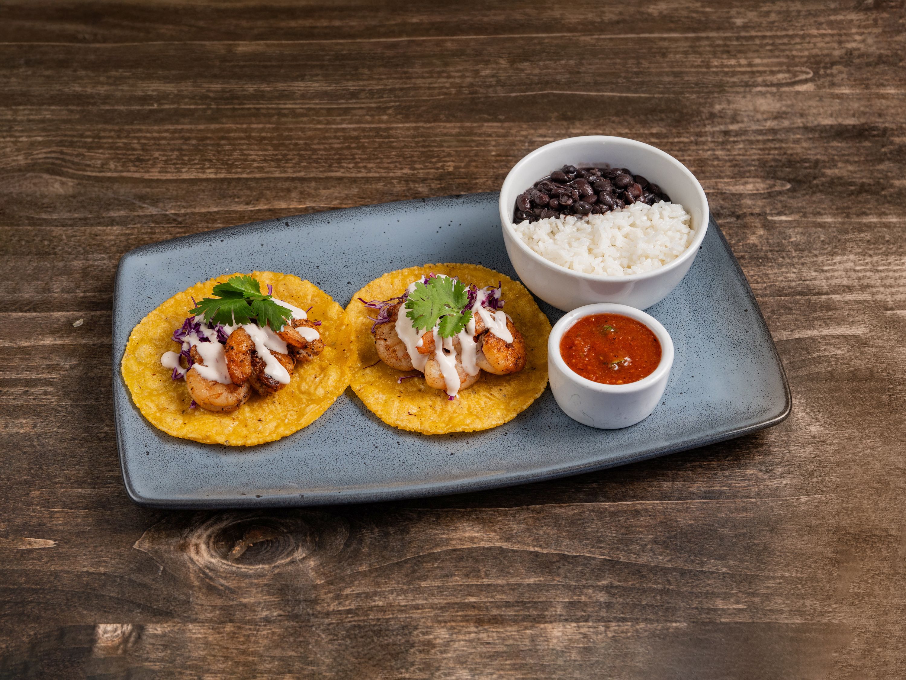 Shrimp Tacos.