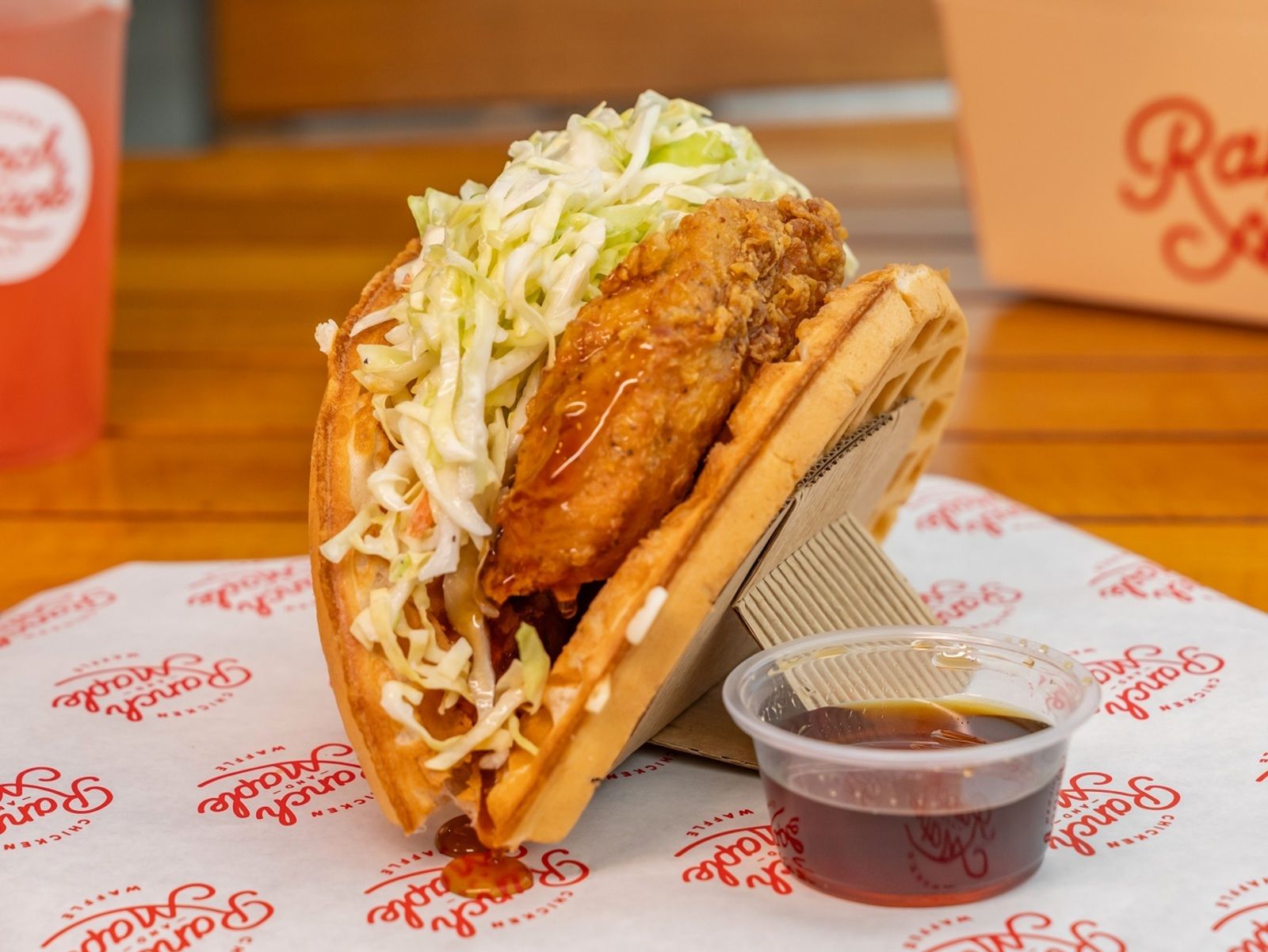 [WC] ORIGINAL - Waffle & Chicken Sandwich