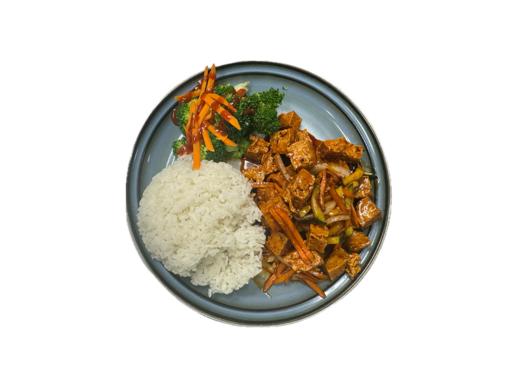 Tofu Teriyaki (Rice Plate).