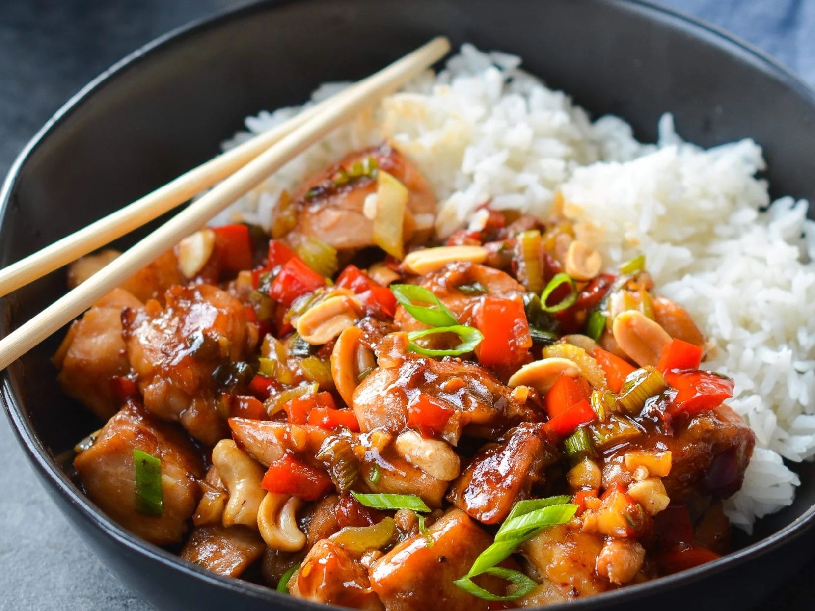 Kung Pao Chicken.