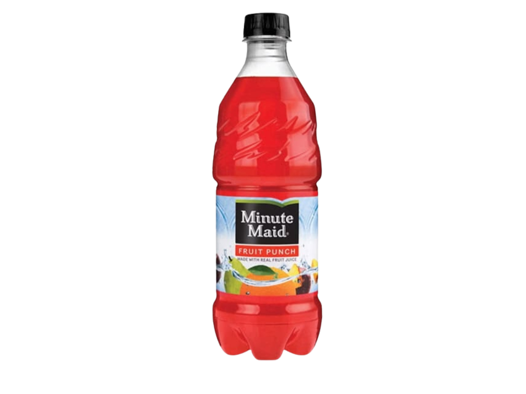 Minute Maid Fruit Punch.