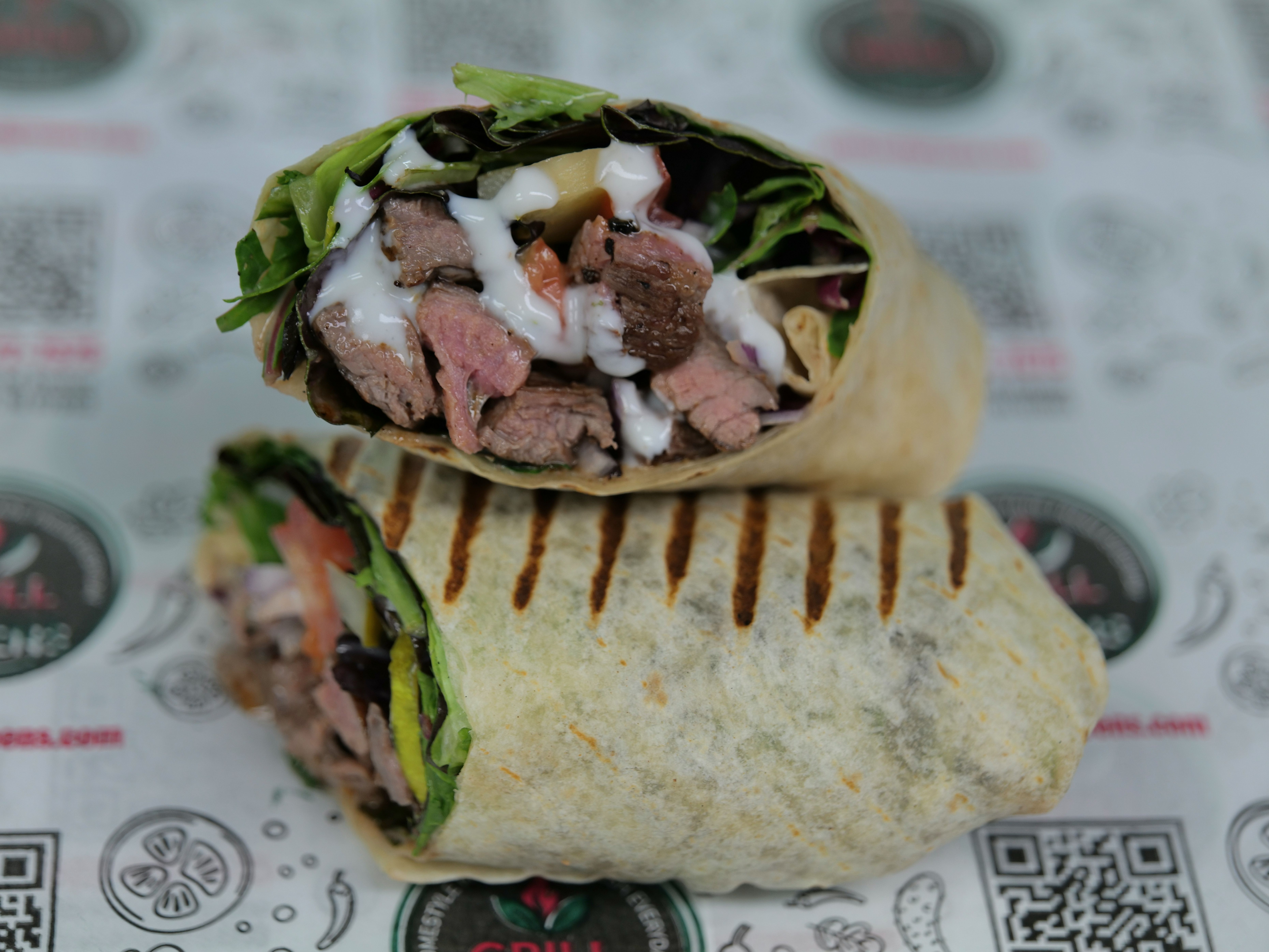 Ny Strip Steak Wrap (For 10 People).