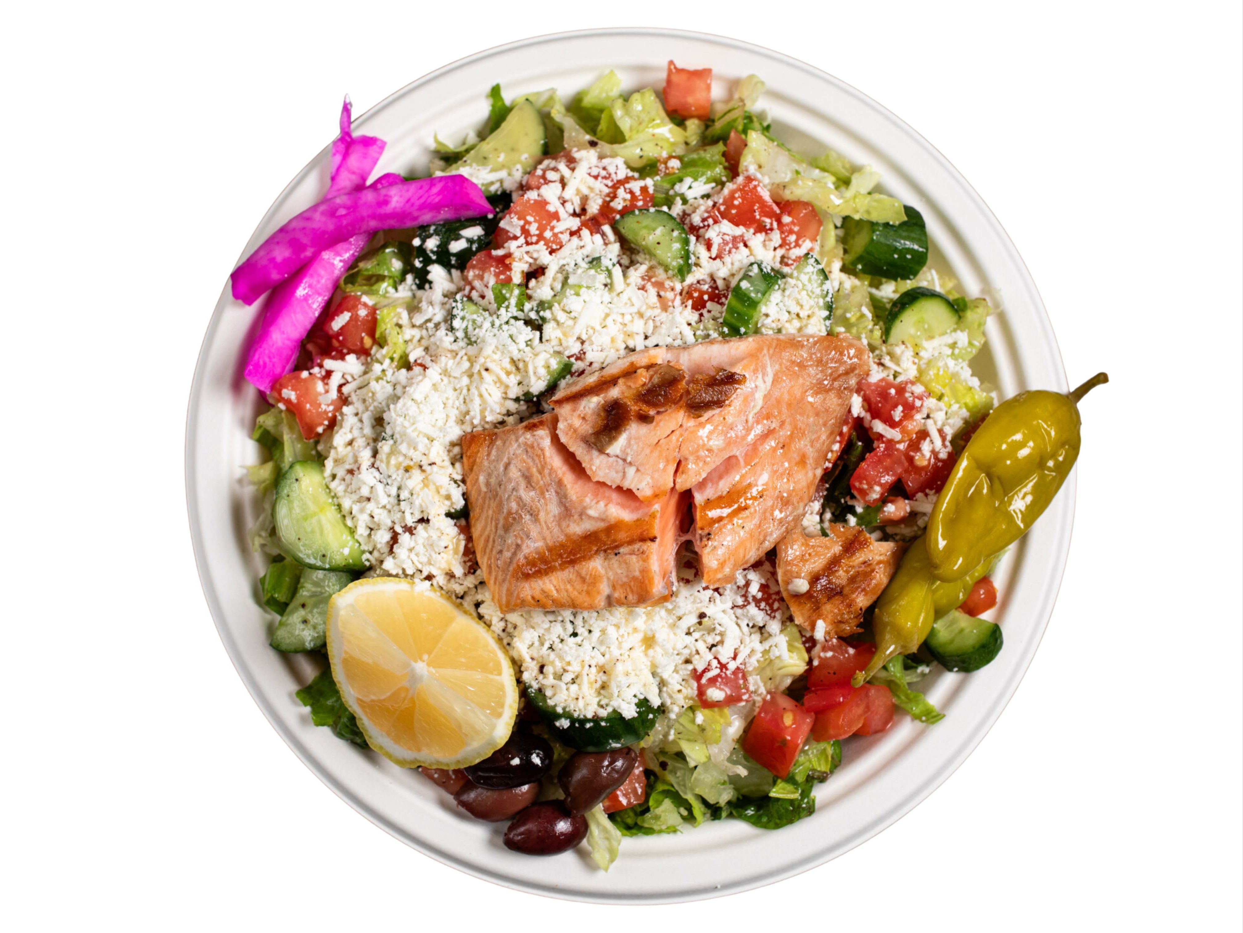 Large Salmon Salad