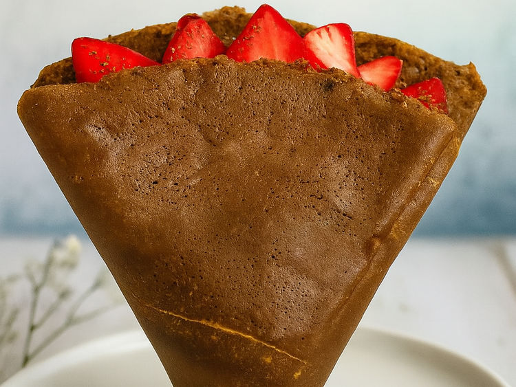 Crepe with Nutella and Strawberry