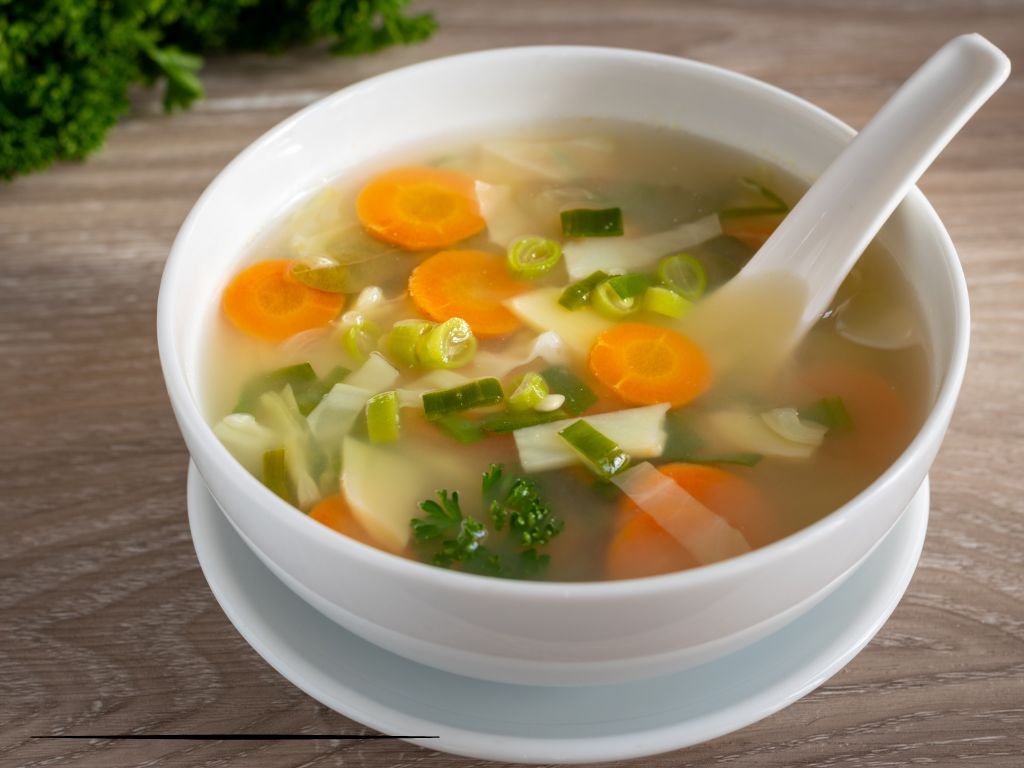 Mix Veg Soup.