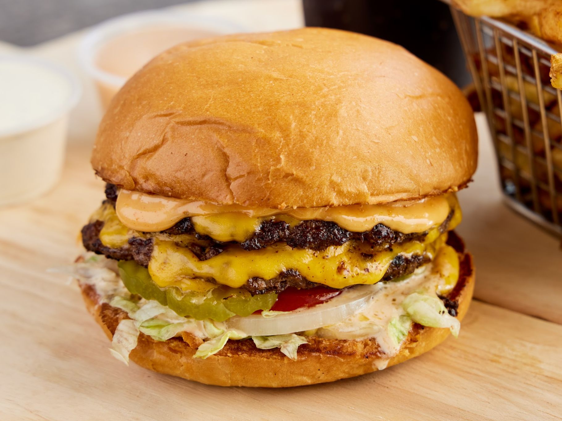 Double Cheeseburger.