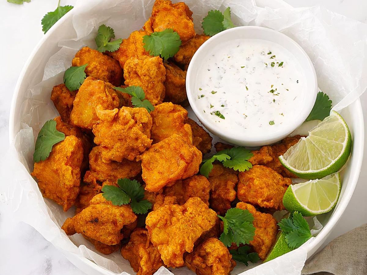 Fish Pakora.