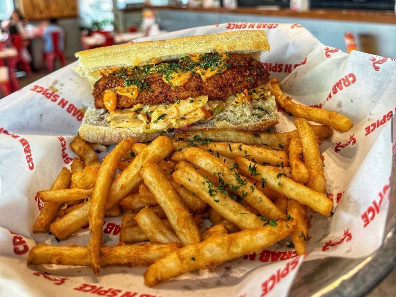 Oh Boy Tilapia Meal W/FriesDrink