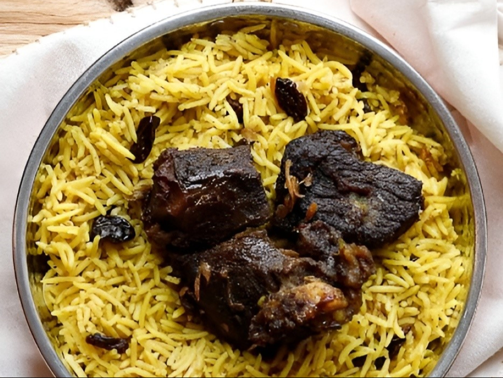Lamb Dum Biryani.