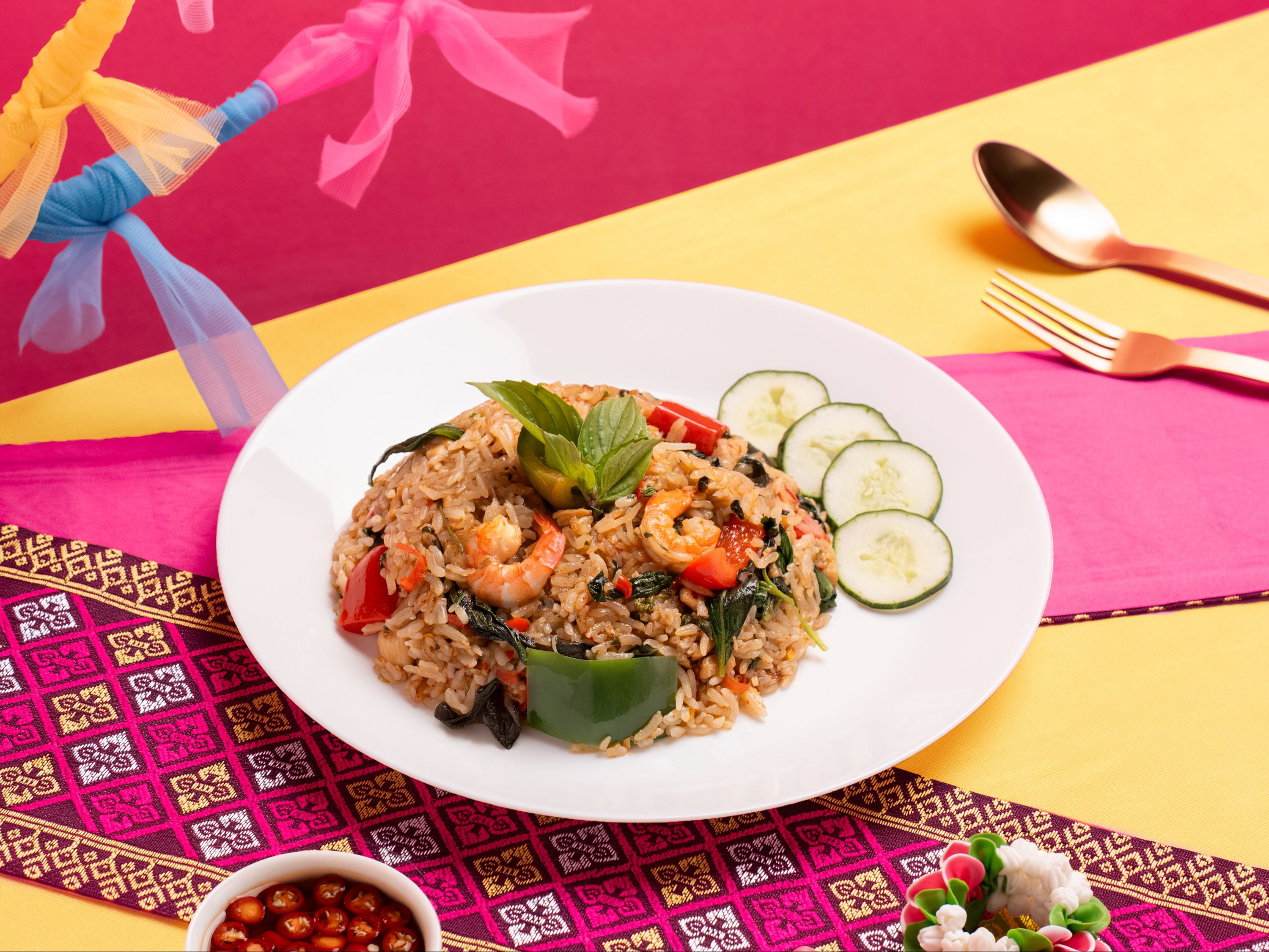 Thai Basil Fried Rice.