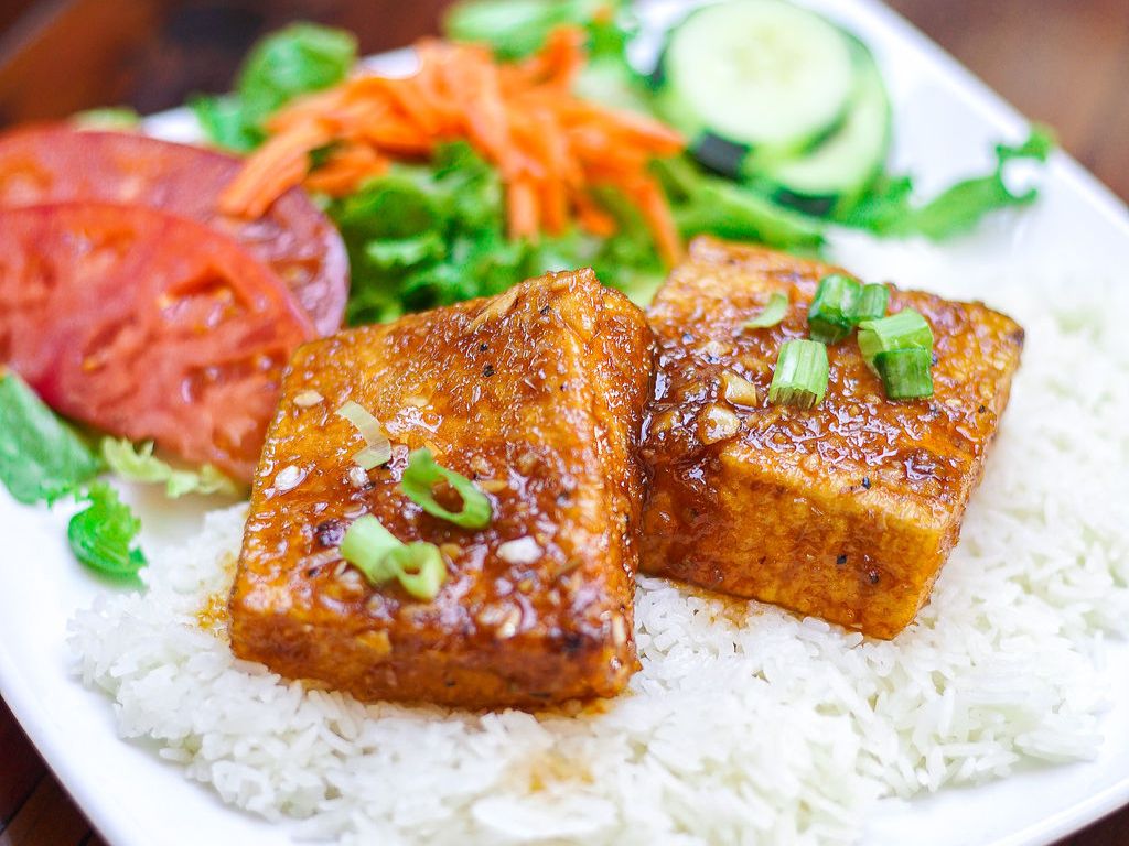 Vegetarian Lemongrass Tofu