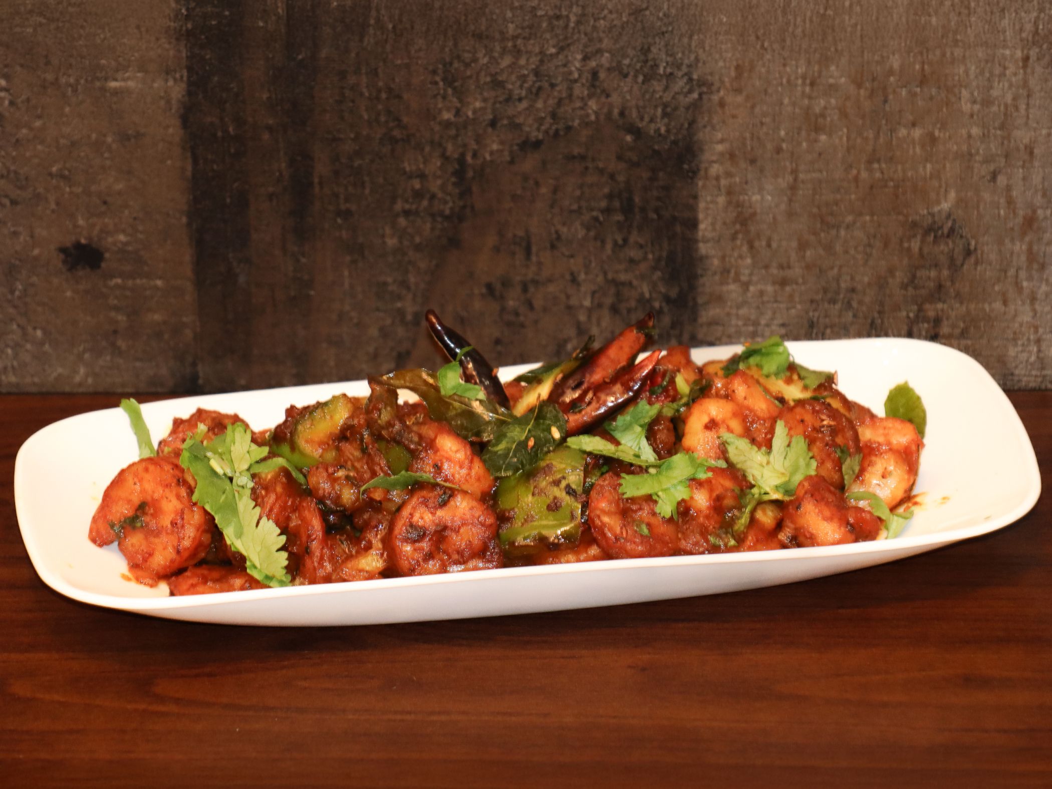 Shrimp Pepper Fry.