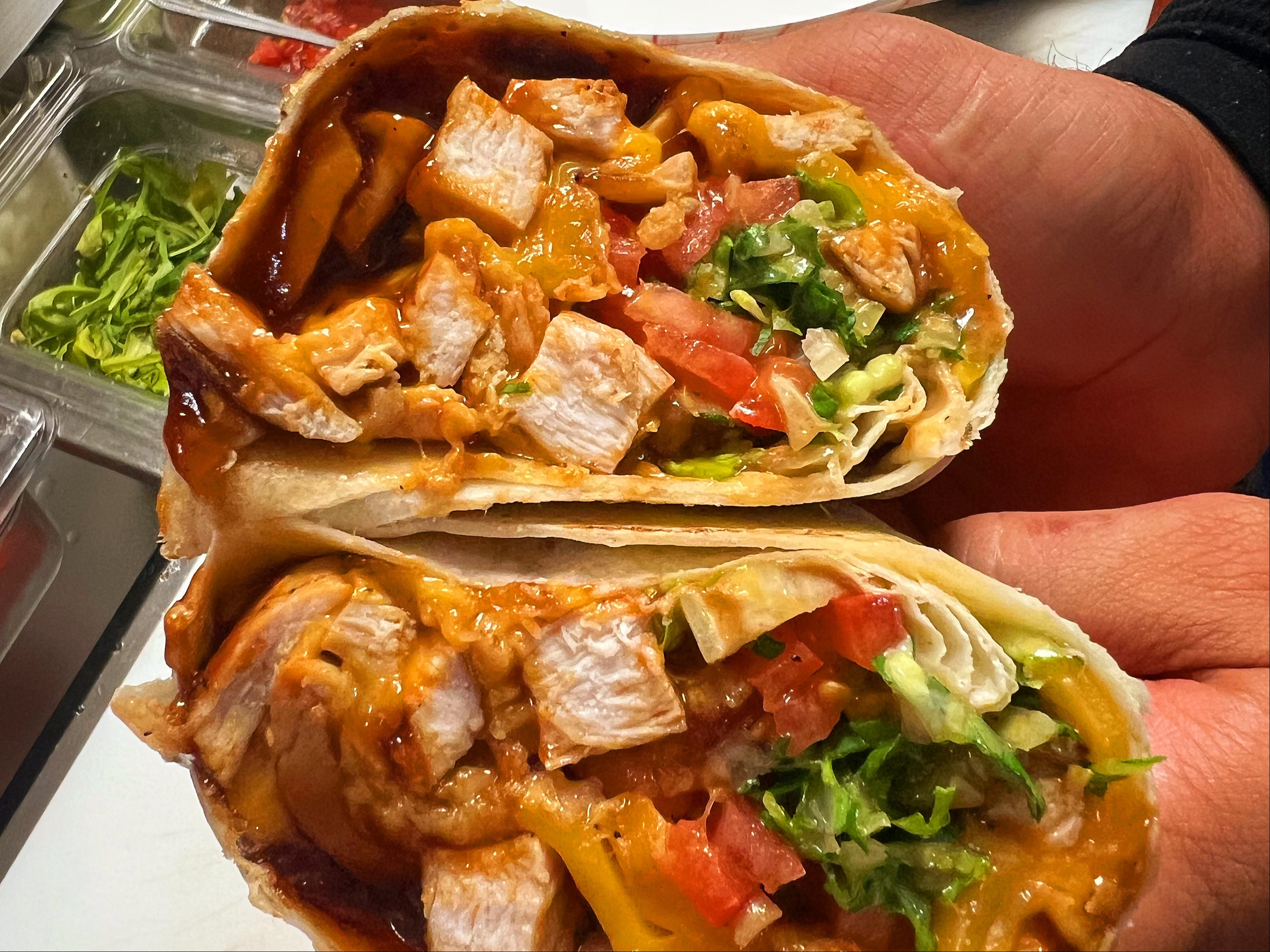 Bbq Chicken Wrap