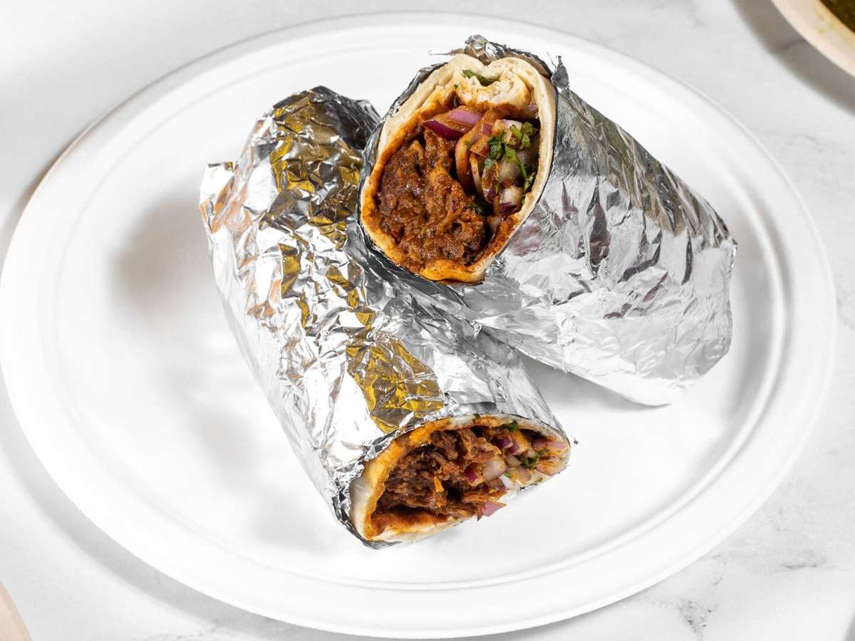 Chicken 65 Wrap.