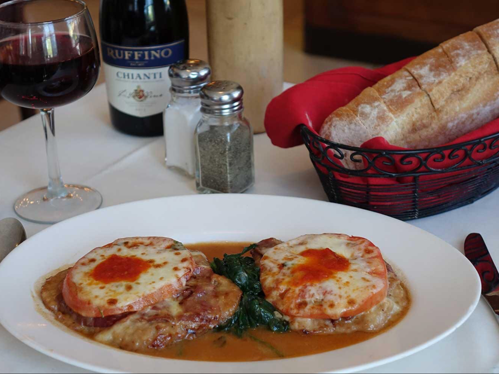 Veal Saltimbocca.
