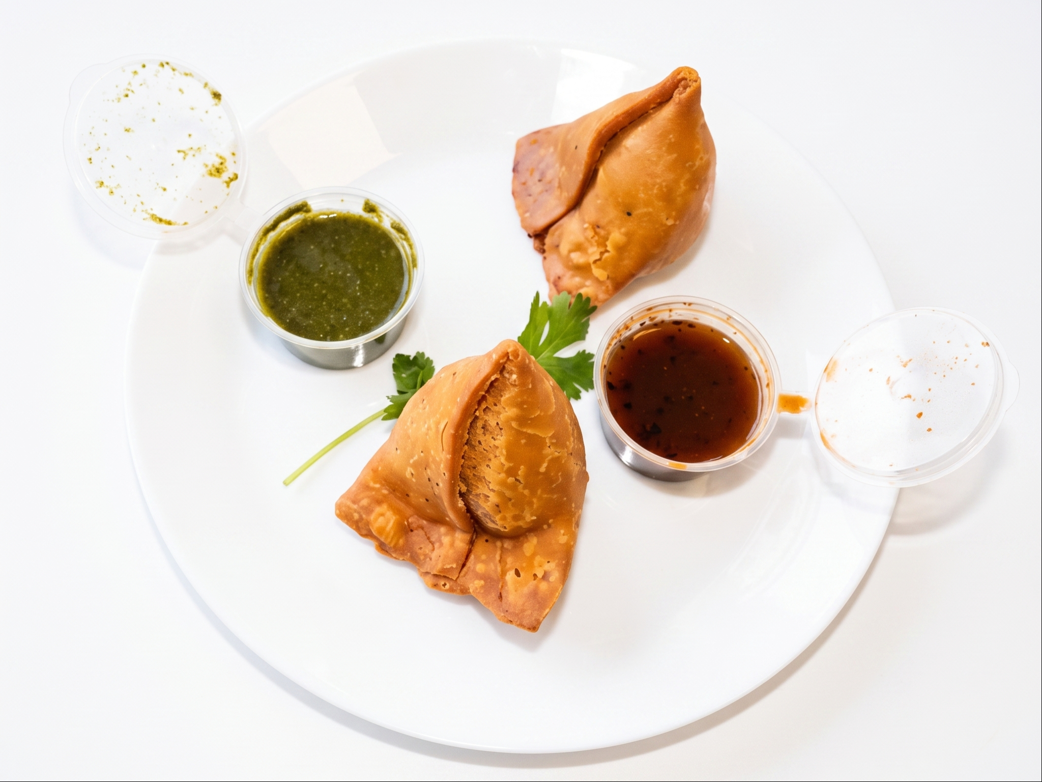 Veggie Samosa (2pcs).