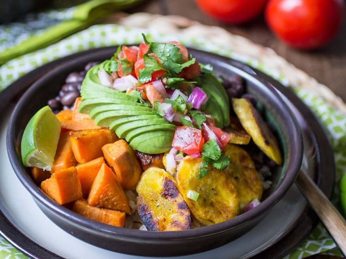 Vegan Cuban Bowl.