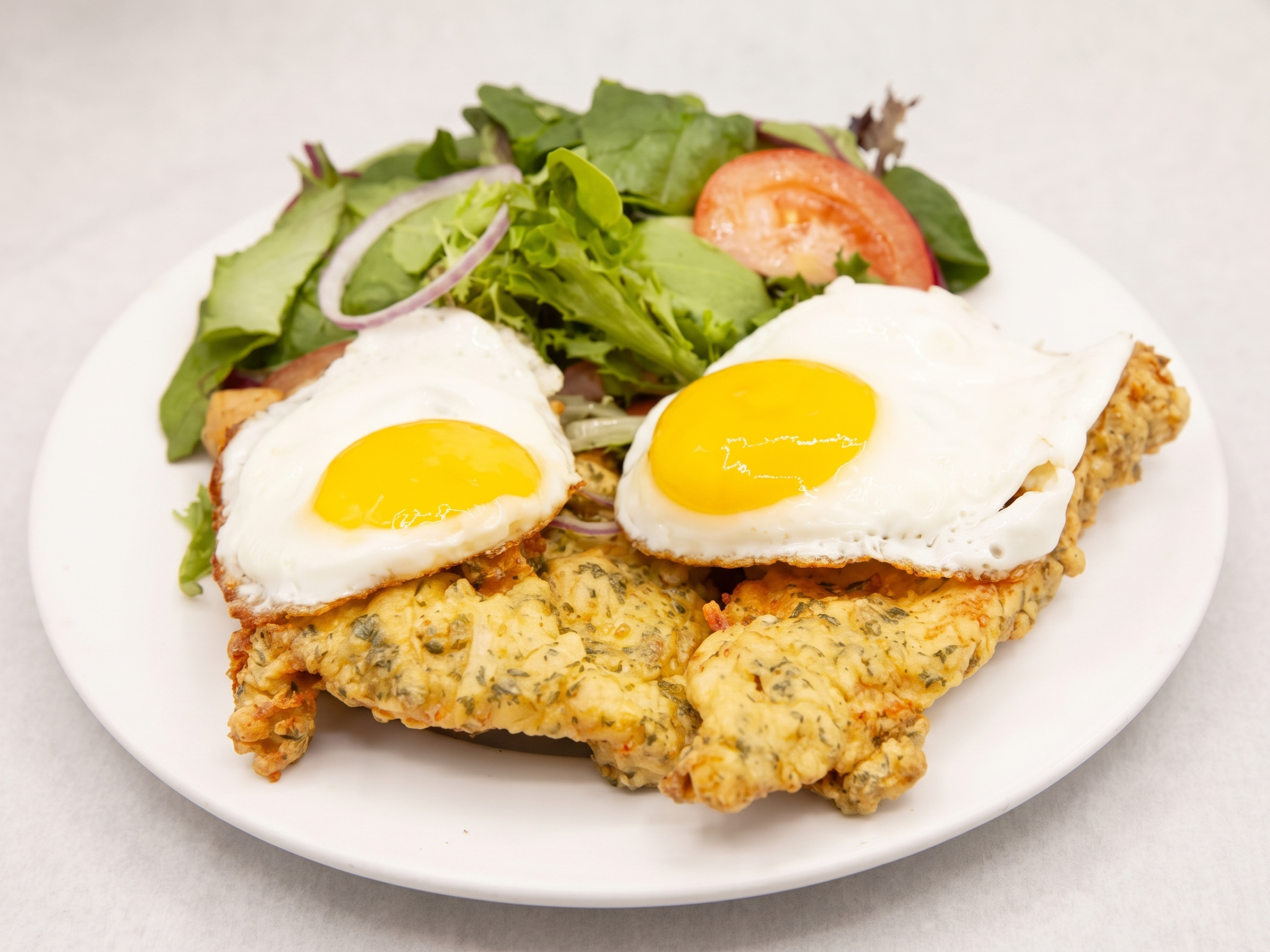 Chicken Escalope Trio.