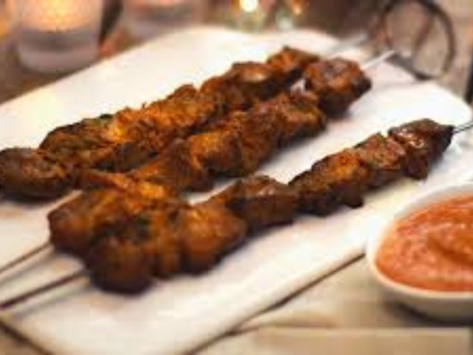 Lamb Boti Kebab.