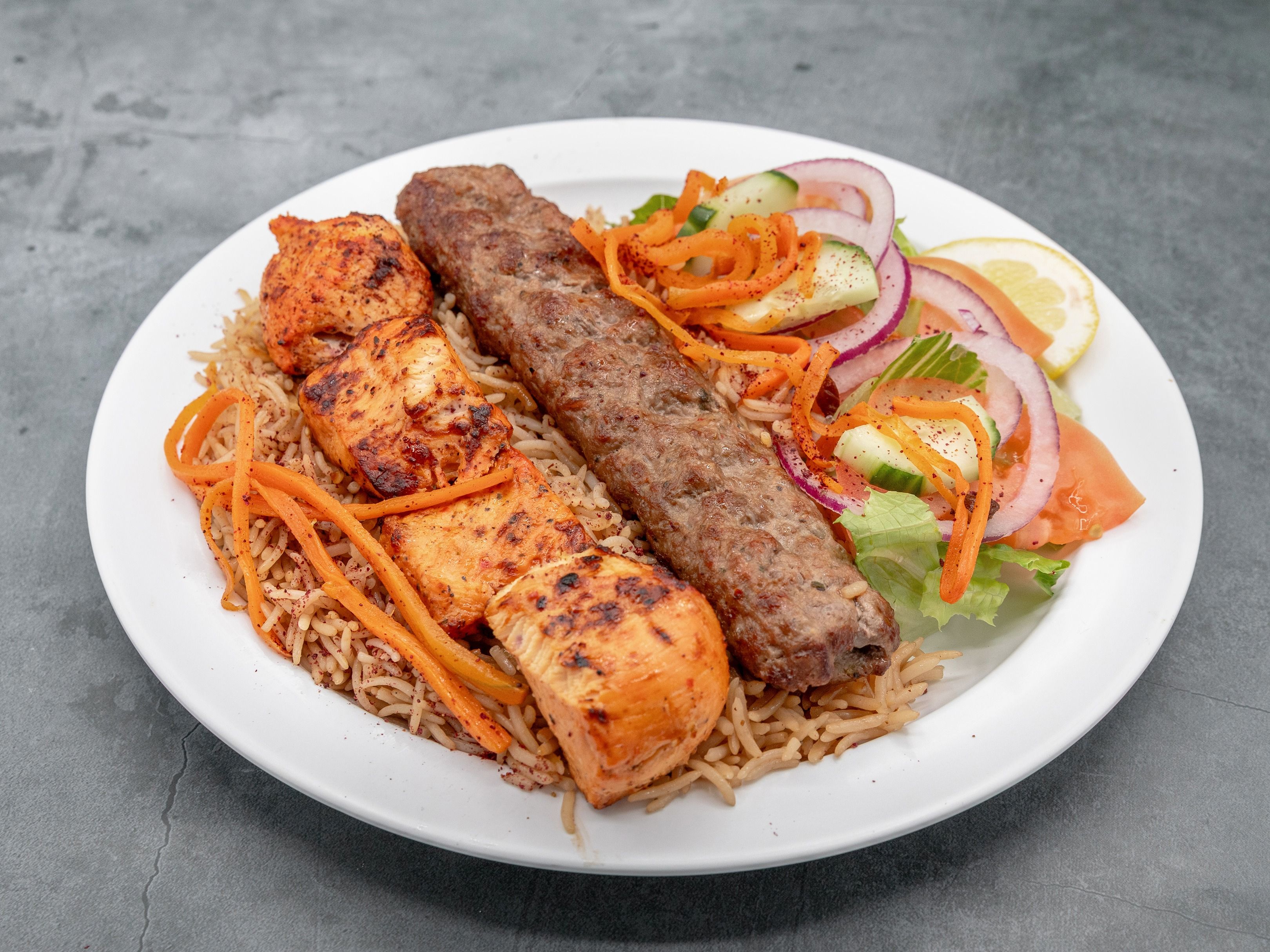 #10 Chicken Tikka & Beef Kofta.