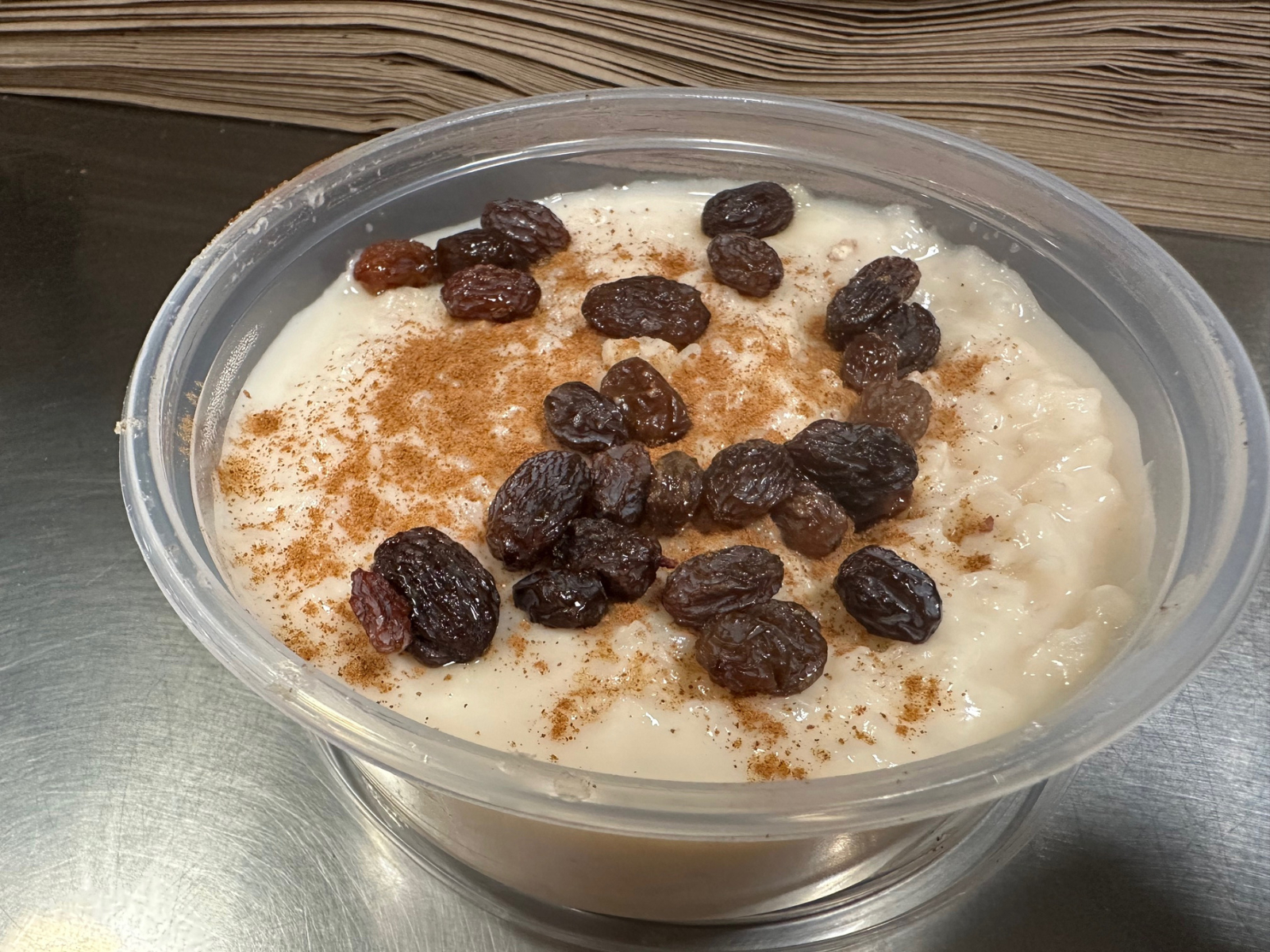 Homemade Rice Pudding.