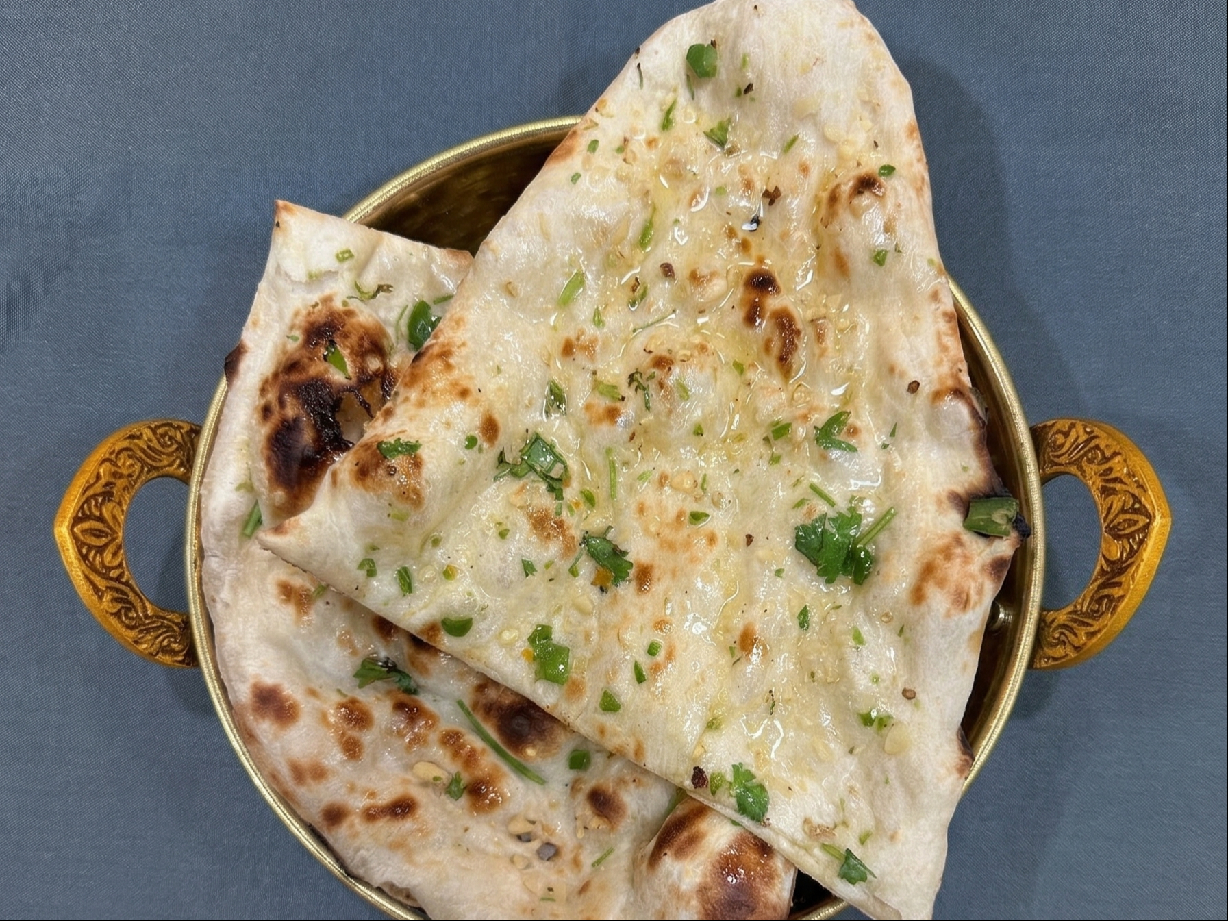 Chilli Garlic Naan.